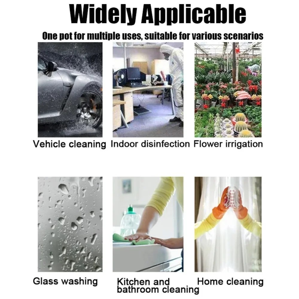 1.2L Car Wash Spray Bottle Wash Can Hand-held Car Wash Watering Car Home Garden