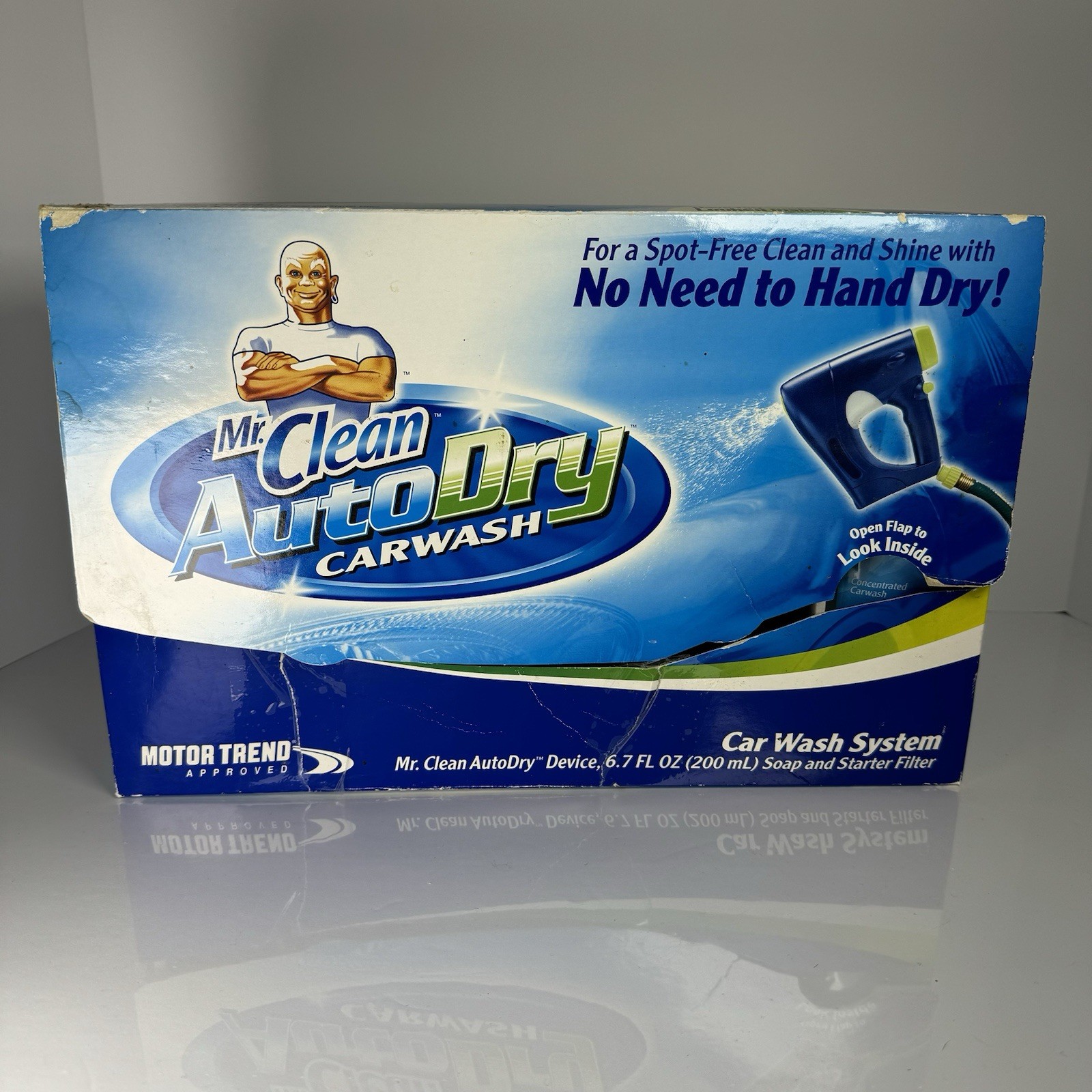 Mr Clean Auto Dry Car Wash Spray System w/ Soap Starter Filter Touchless Kit NOS