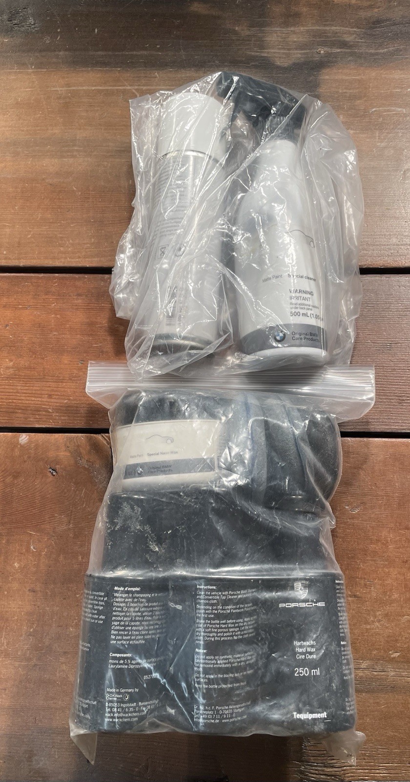 Porsche Car Care HARD WAX, SHAMPOO, LEATHER CARE, BMW DETAILER&NANO MERCEDES LOT