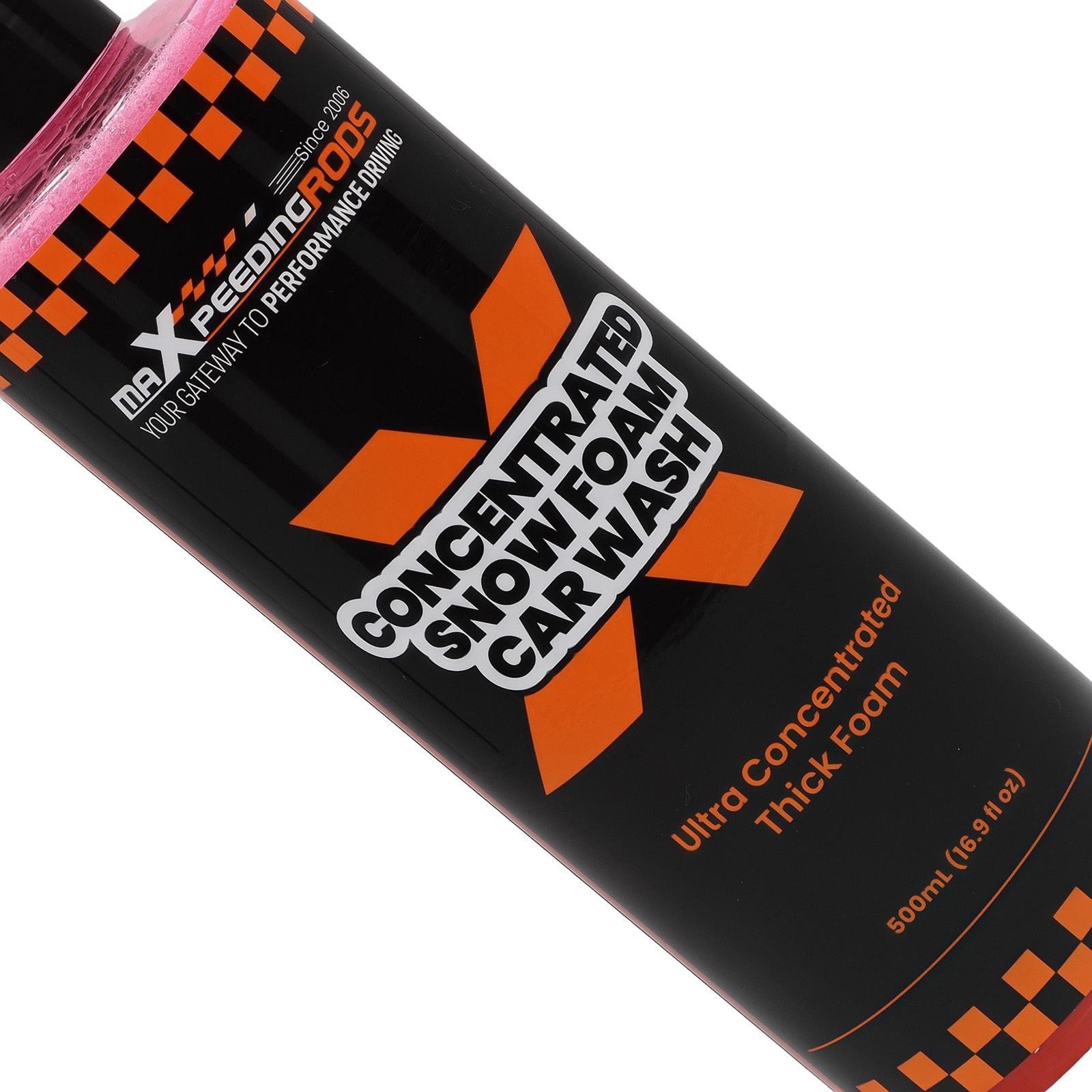 17oz High Lubricity Car Wash Shampoo Safe for Car Wax pH Neutral 1:30 Thick Foam