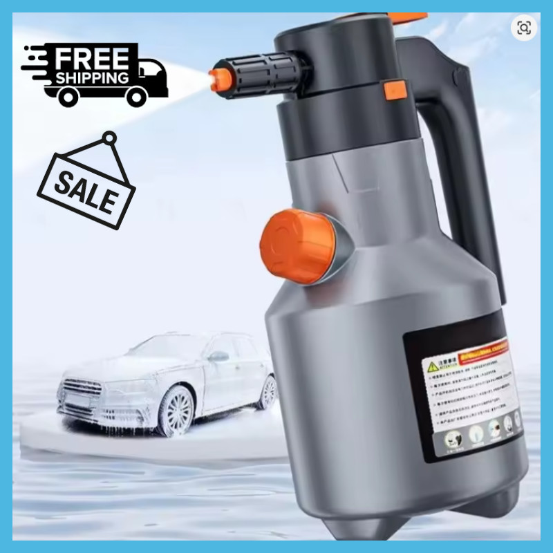 Electric Car Foam Sprayer Pressurized Soap Sprayer High Pressure Fine Foam Autom