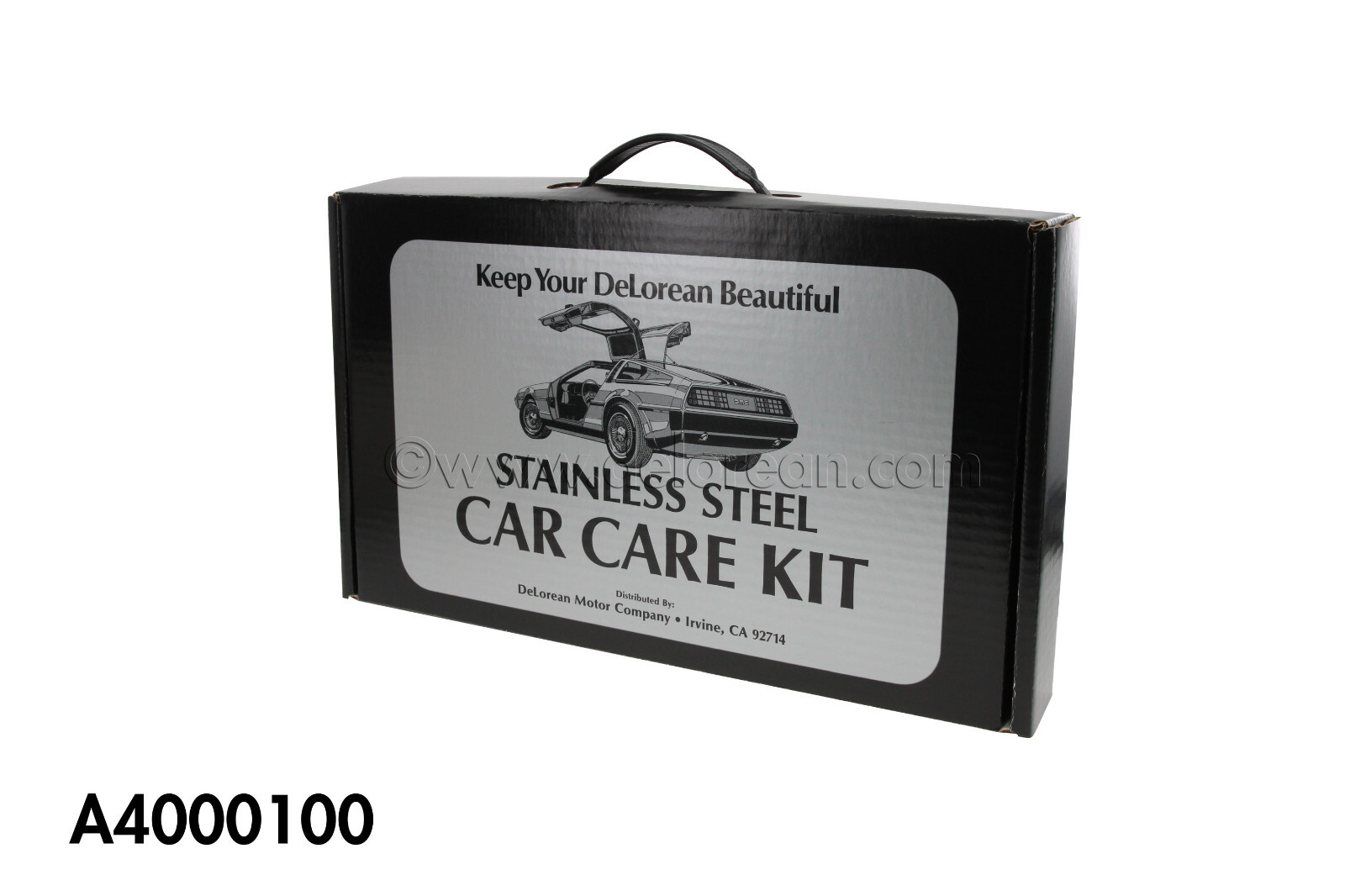 DELOREAN DMC CAR CARE KIT WITH BOX – A4000100