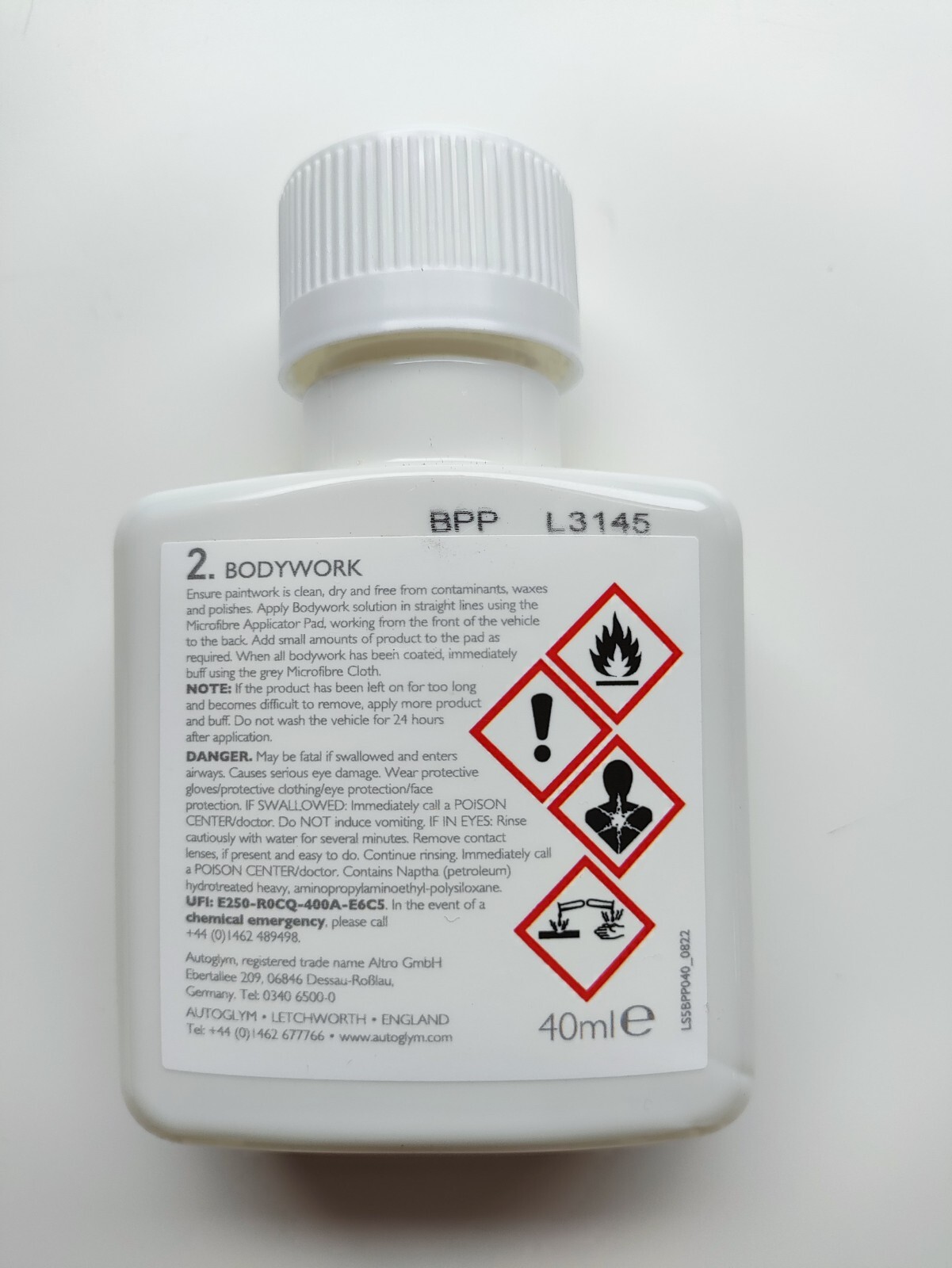 Lifeshine Autoglym Professional Use Only Kit, Sealed Box