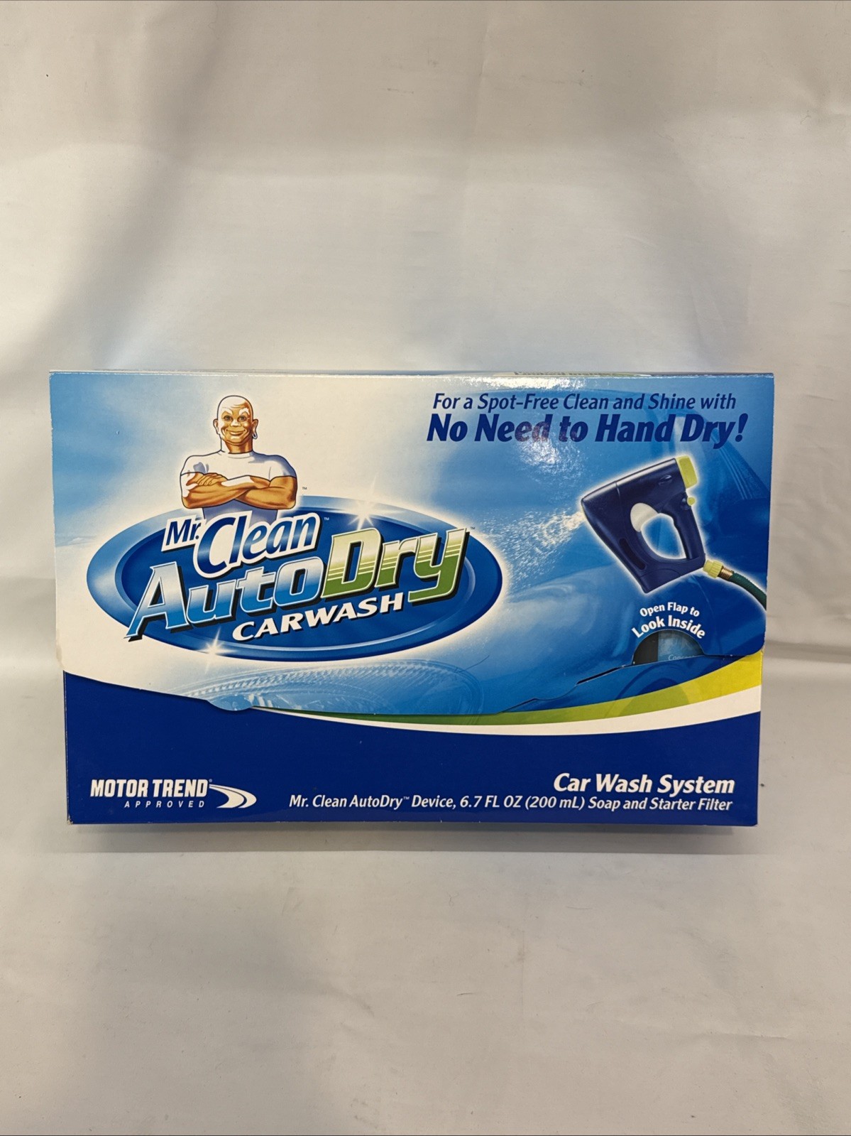 Mr. Clean Auto Dry Car Wash Spray System Kit w/ Soap Starter Filter Spot NEW VG