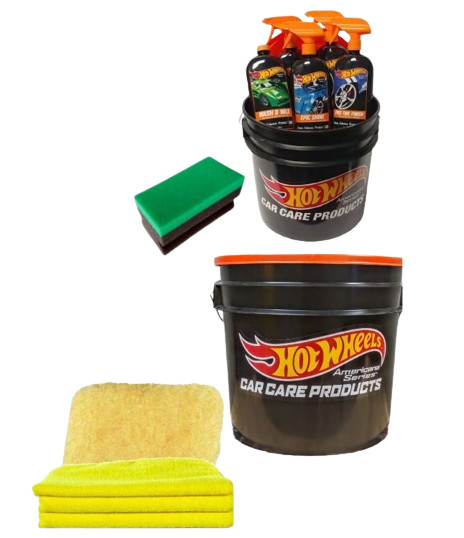 Hot Wheels Car Care HWCBUKIT Americana Series ™ WAX/POLISH/DETAILER