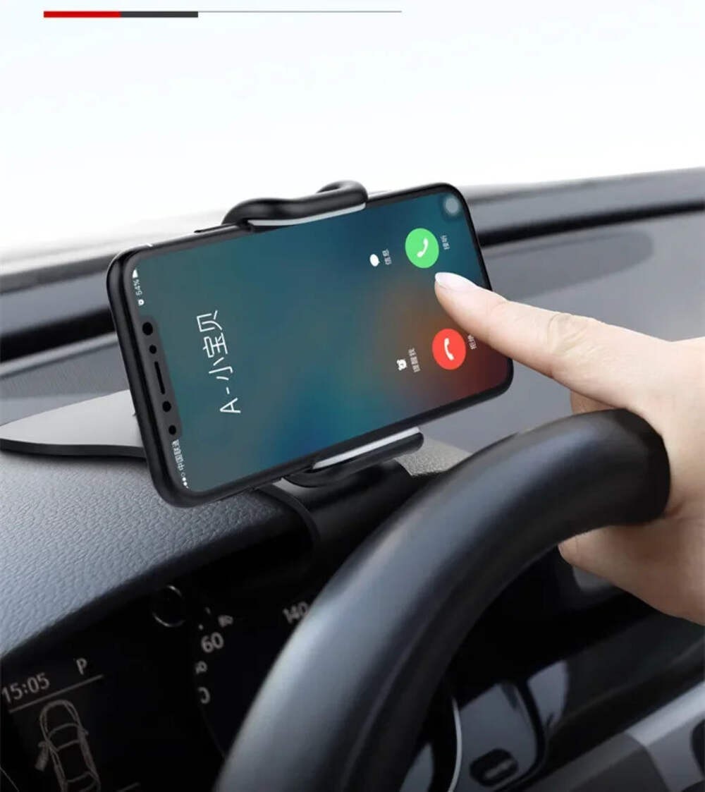 360 Rotatable Car Phone Holder Universal Cell Stands Rack Dashboard Bracket