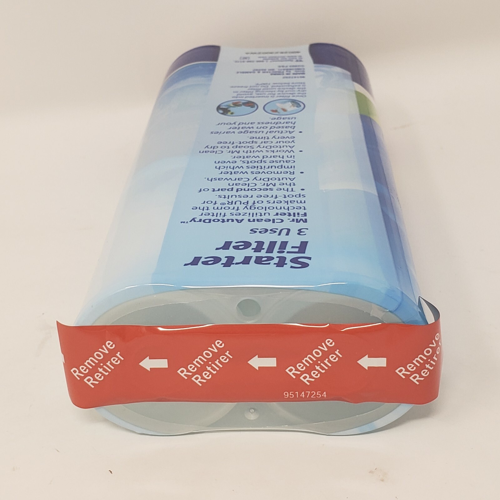 New Old Stock NOS Mr. Clean Auto Dry Car Wash Starter Filter 3 Uses