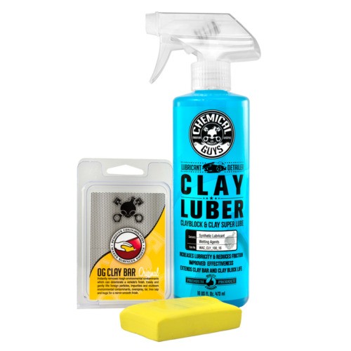 Light/Medium Duty OG Clay Bar & Luber Synthetic Lubricant Kit