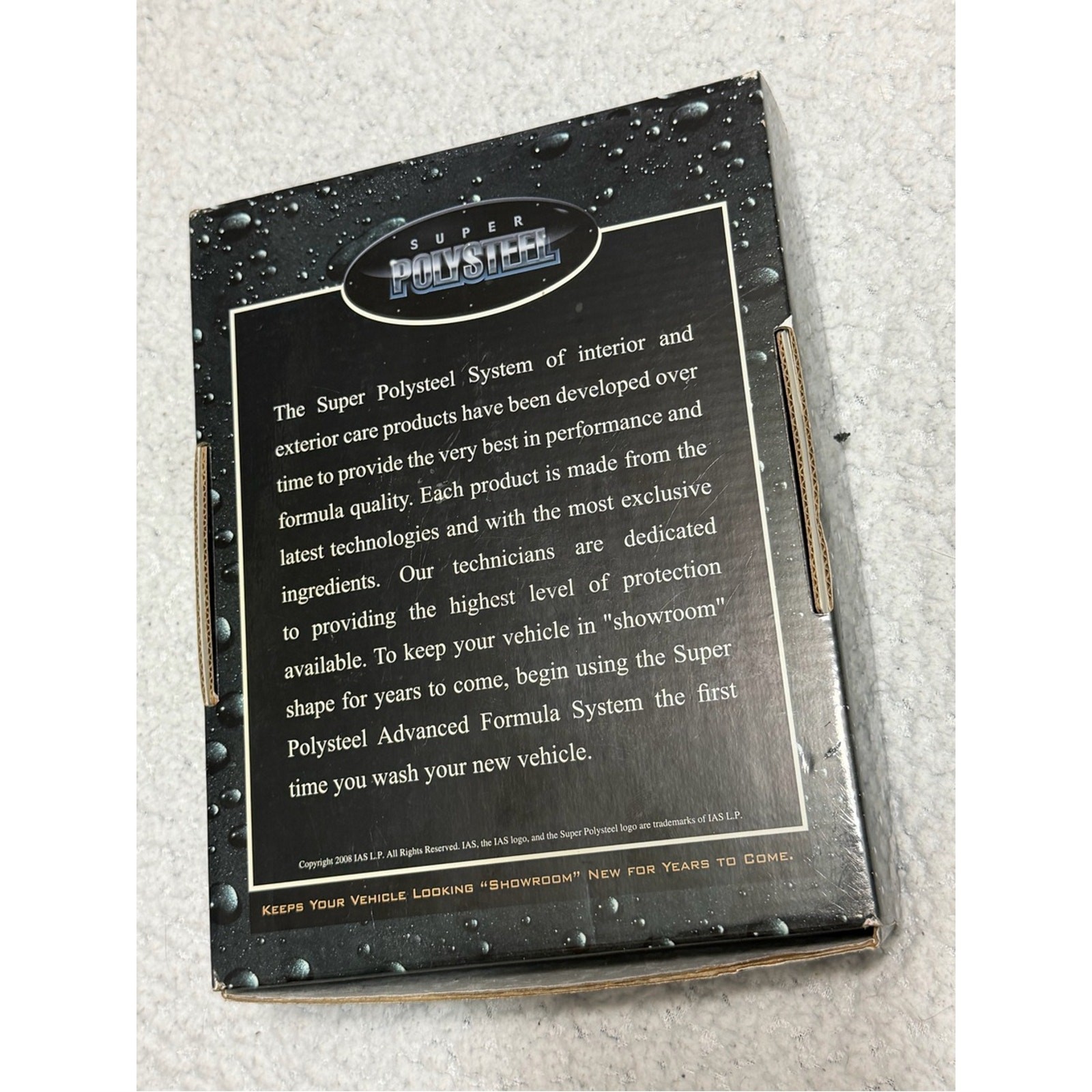 SUPER POLYSTEEL Professional Series Vehicle Maintenance and Care Products NEW