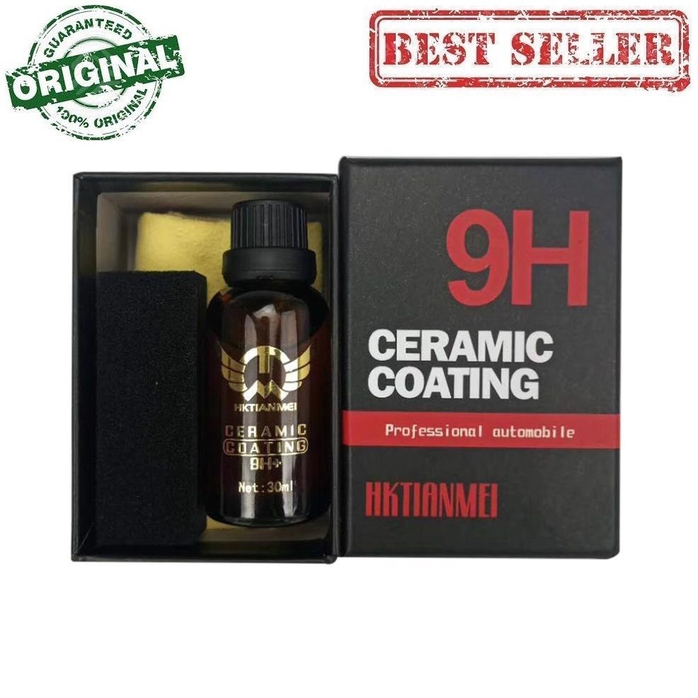 Liquid 9H Car Super Hydrophobic Glass Ceramic Coating Nano Auto Paint Care 30ml