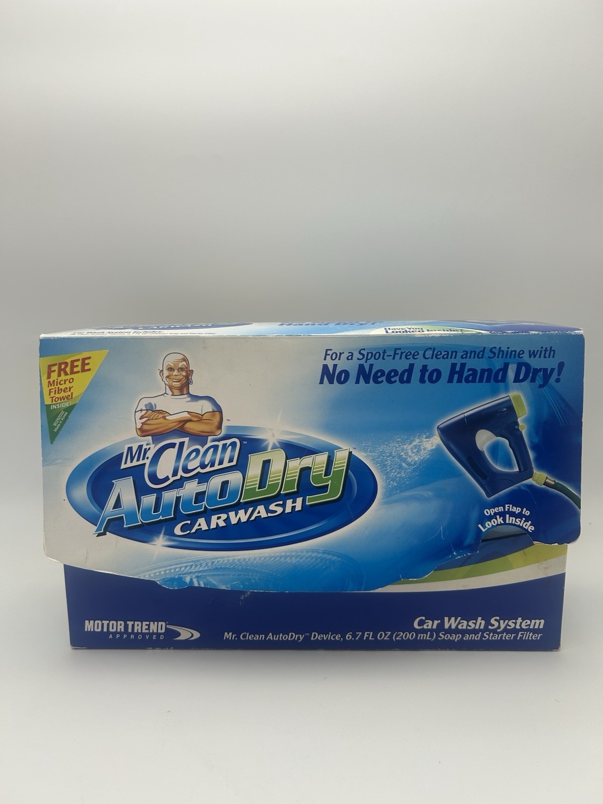 Mr. Clean AutoDry Car Wash System Soap Starter Filter Kit New In Box