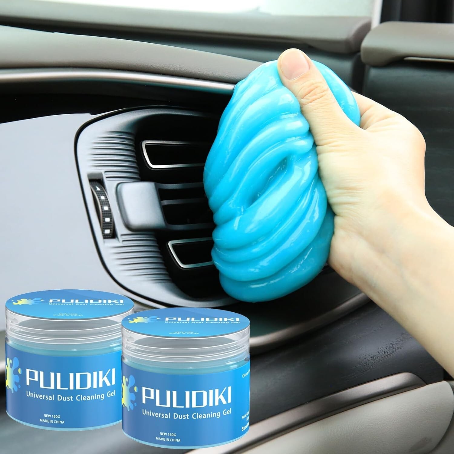 2Pack Car Cleaning Gel Car Cleaning Putty Auto Detail Tools Car Slime Cleaner Ca