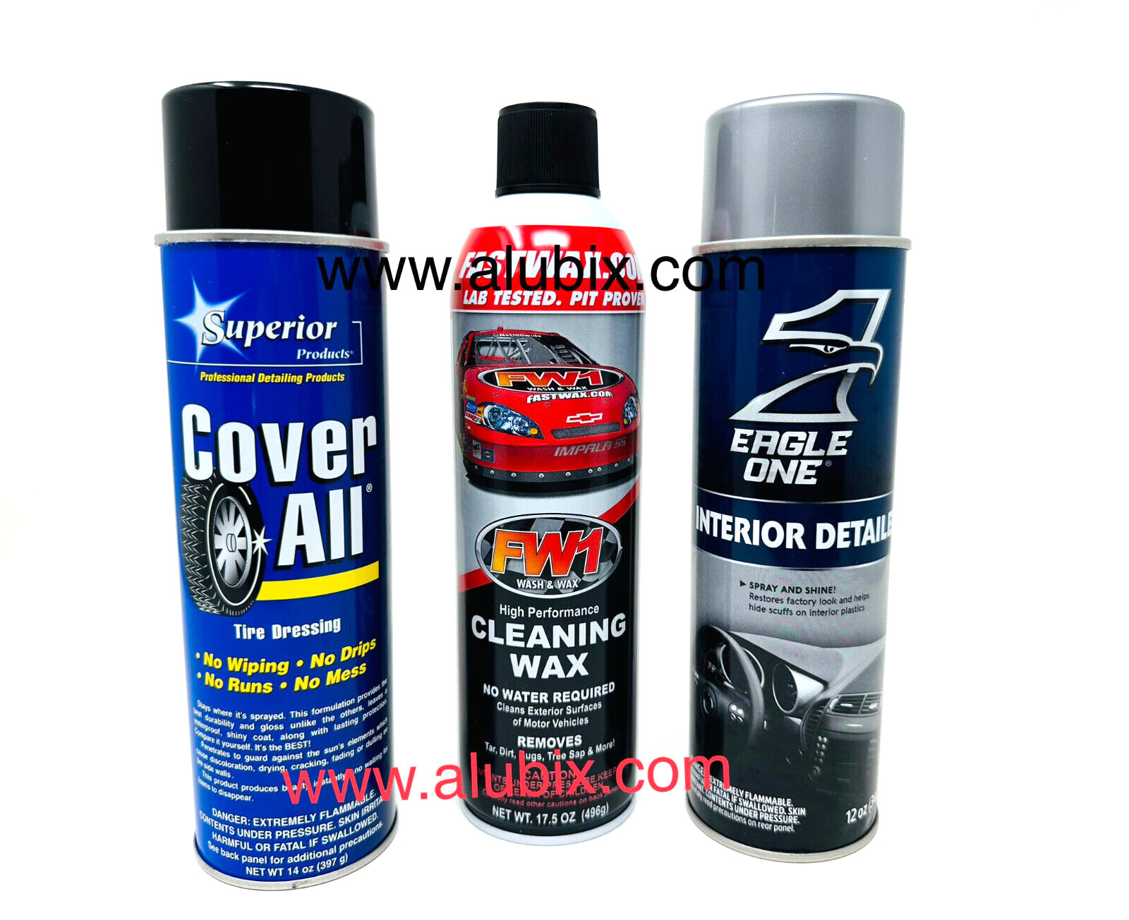 Cover all FW1 waterless car wash & Eagle one pack of 3