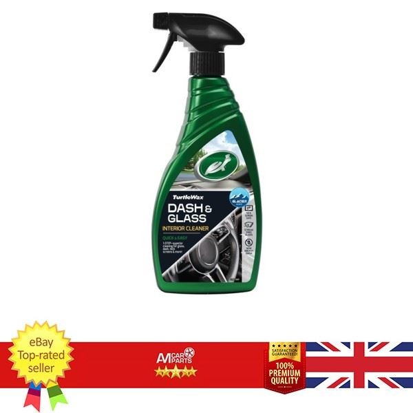 Dash and Glass Cleaner – 500ml TURTLE WAX 51783 (Dashboard Cleaners)