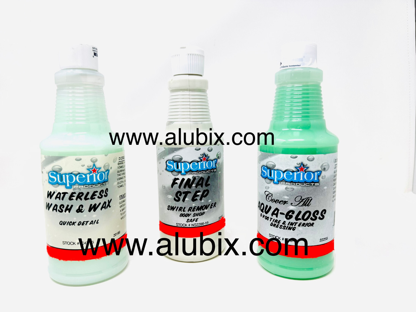 Car wash kit 3 in 1 Waterless wash, Aqua gloss & Swirl Remover