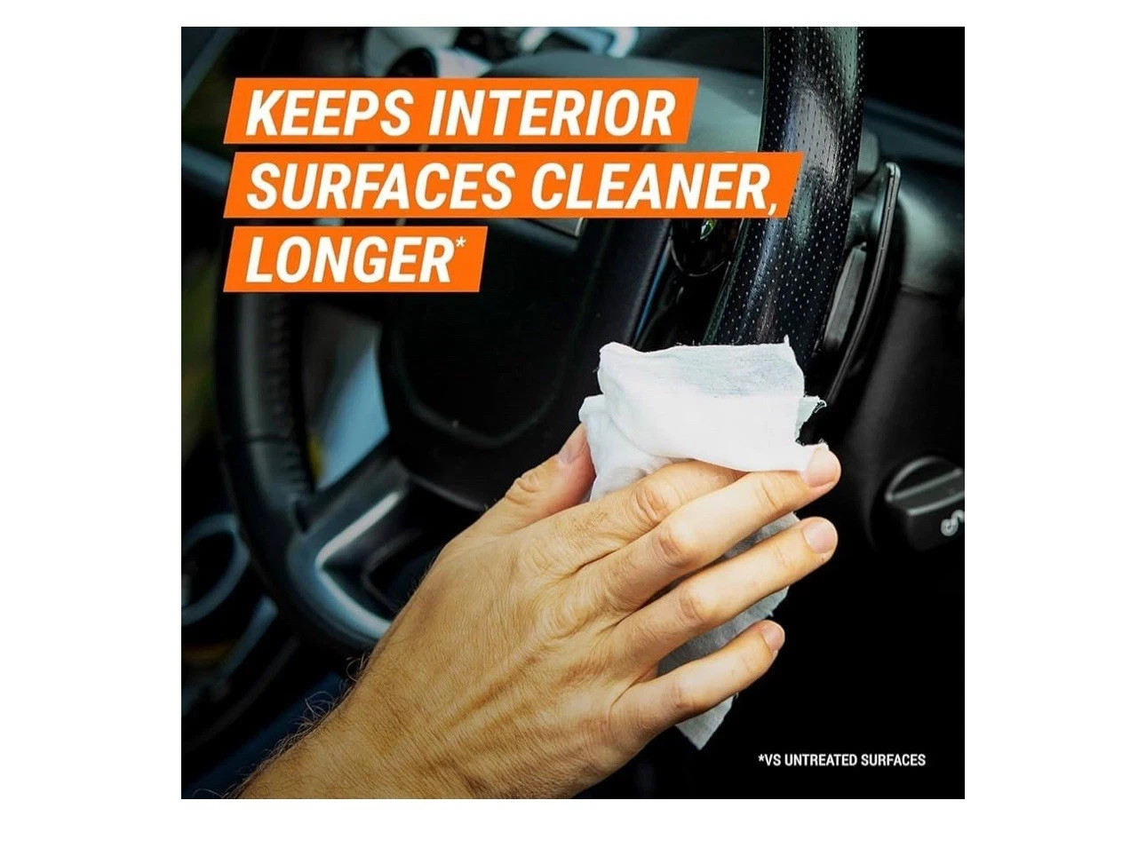 Armor All Car Cleaning Wipes, Wipes for Car Interior and Car Exterior, 90 Wipes