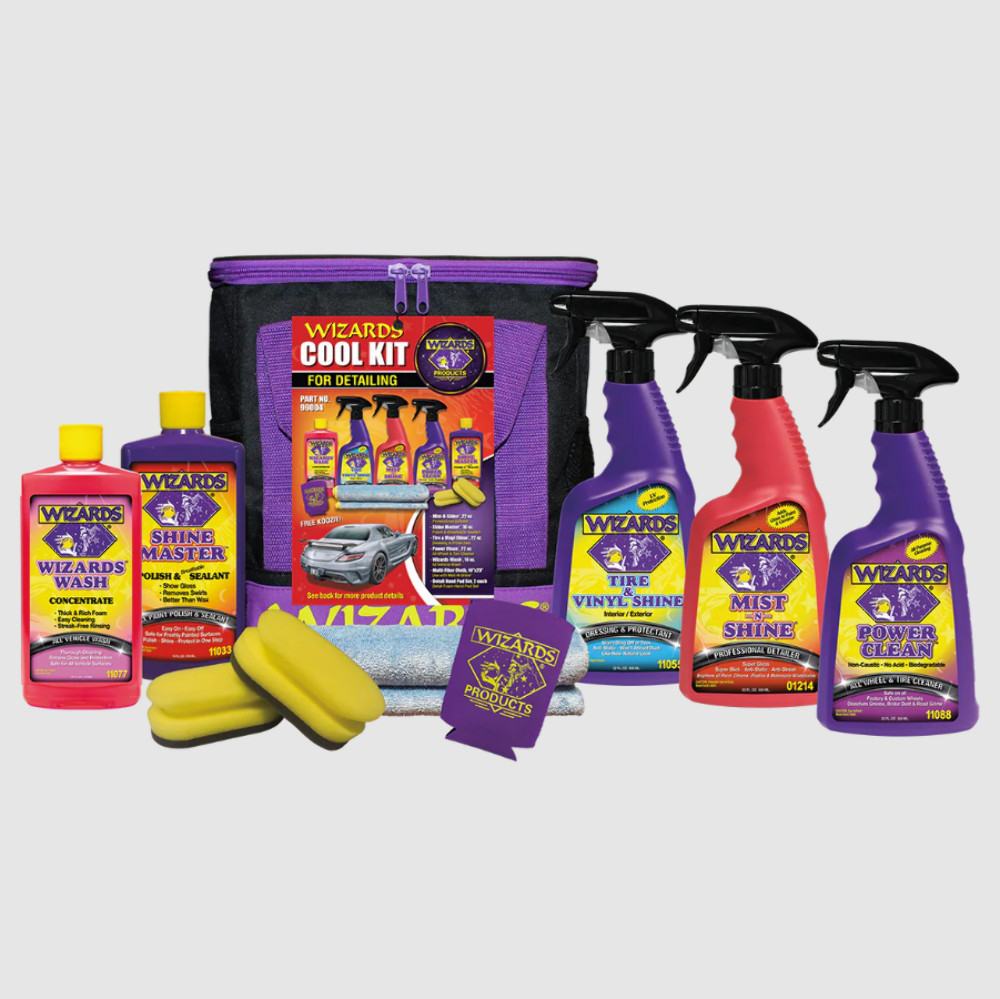 Detailing Cool Kit by Wizards Products 10 Piece Professional Detailer WIZ99004