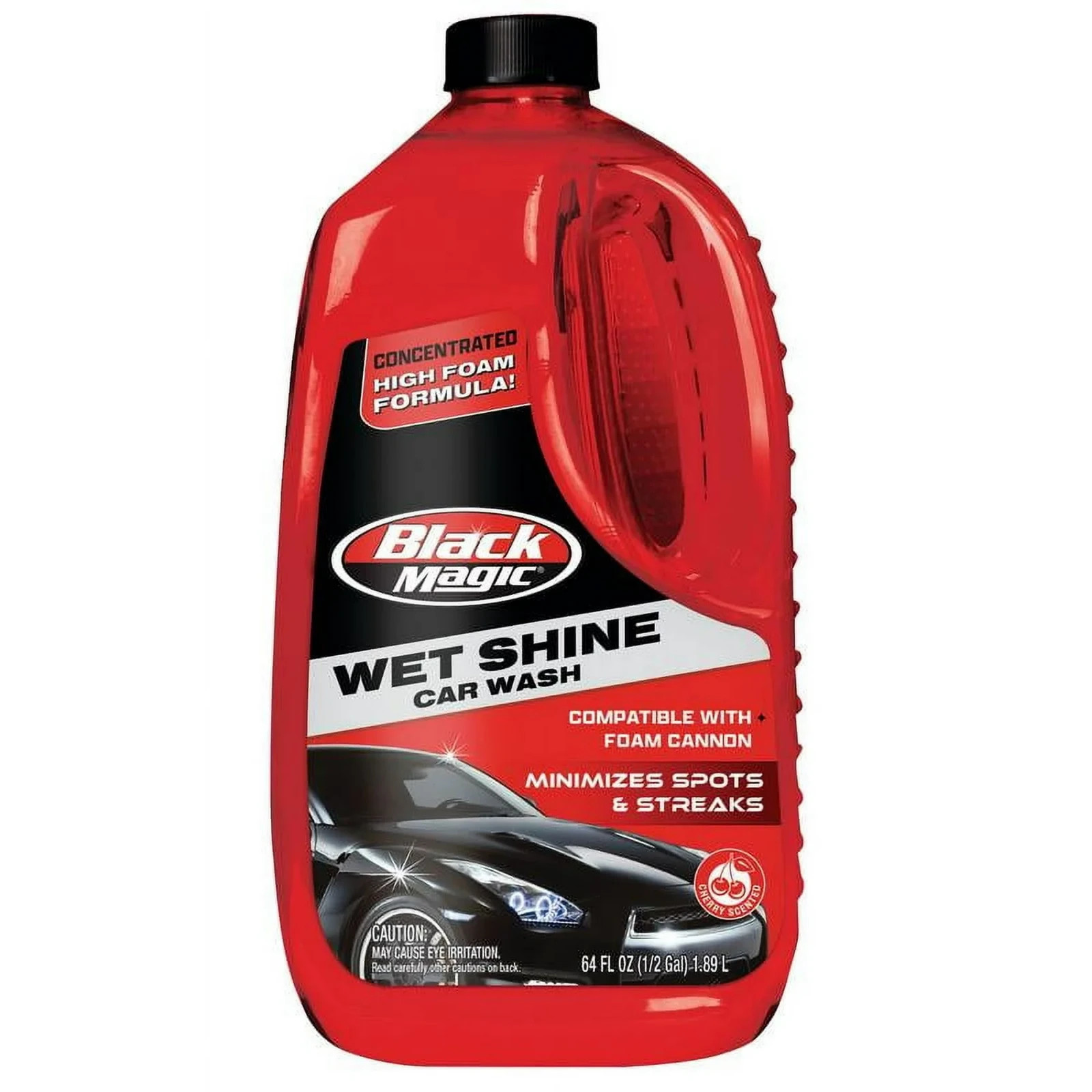 (2 pack) Black Magic 120065 Wet Shine Car Wash 64oz 1/2 Gallon Bottle