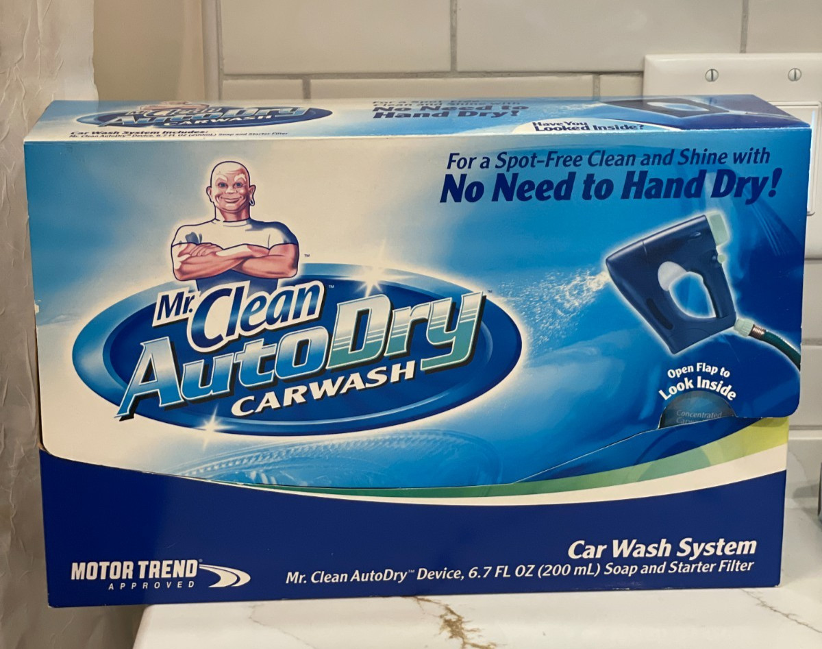 Mr. Clean AutoDry Car Wash System Starter Kit Soap Filter Device New Old Stock