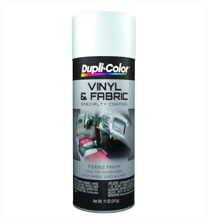 White Marine Car Seats Restore Spray Paint Leather Vinyl Fabric Hard Plastic 2PK