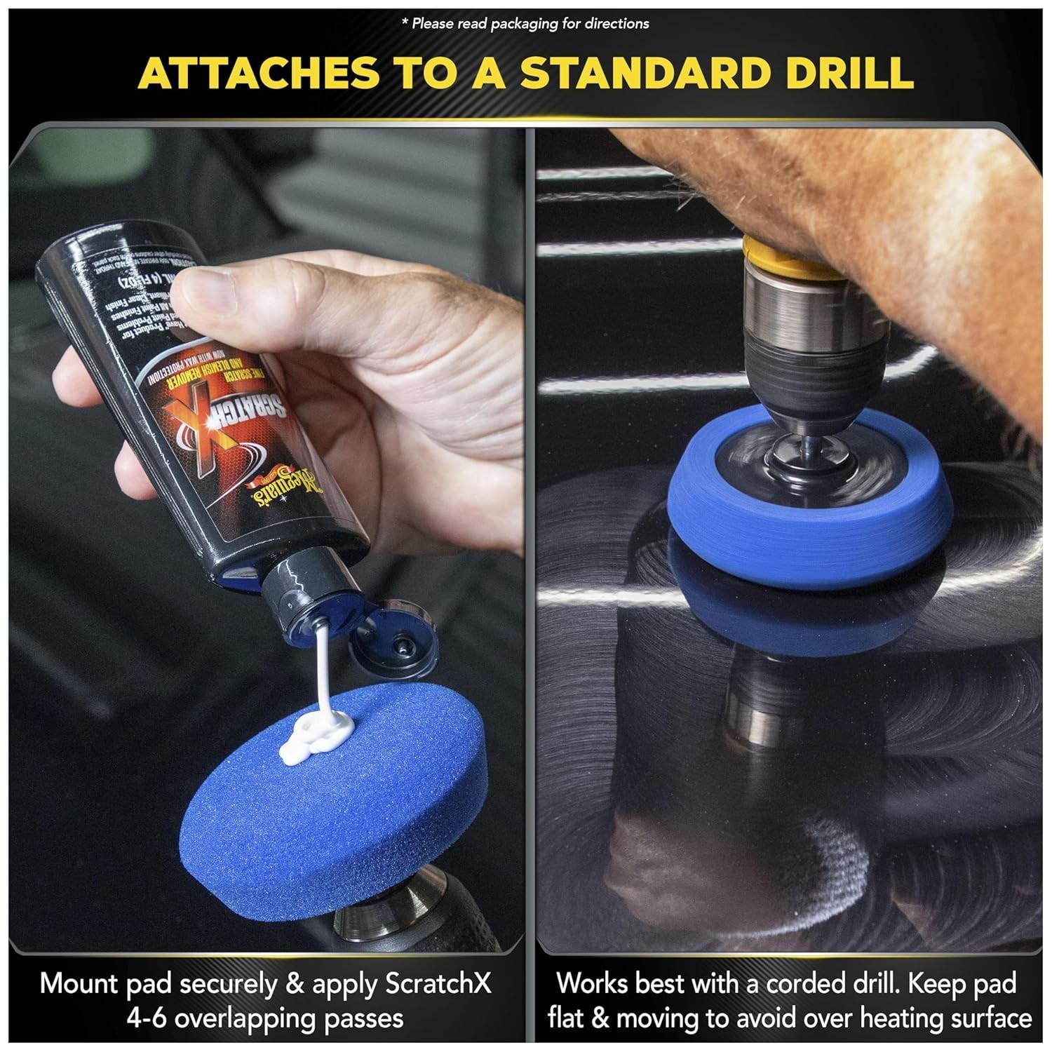 Quik Scratch Eraser Kit — Effortless Car Scratch Removal