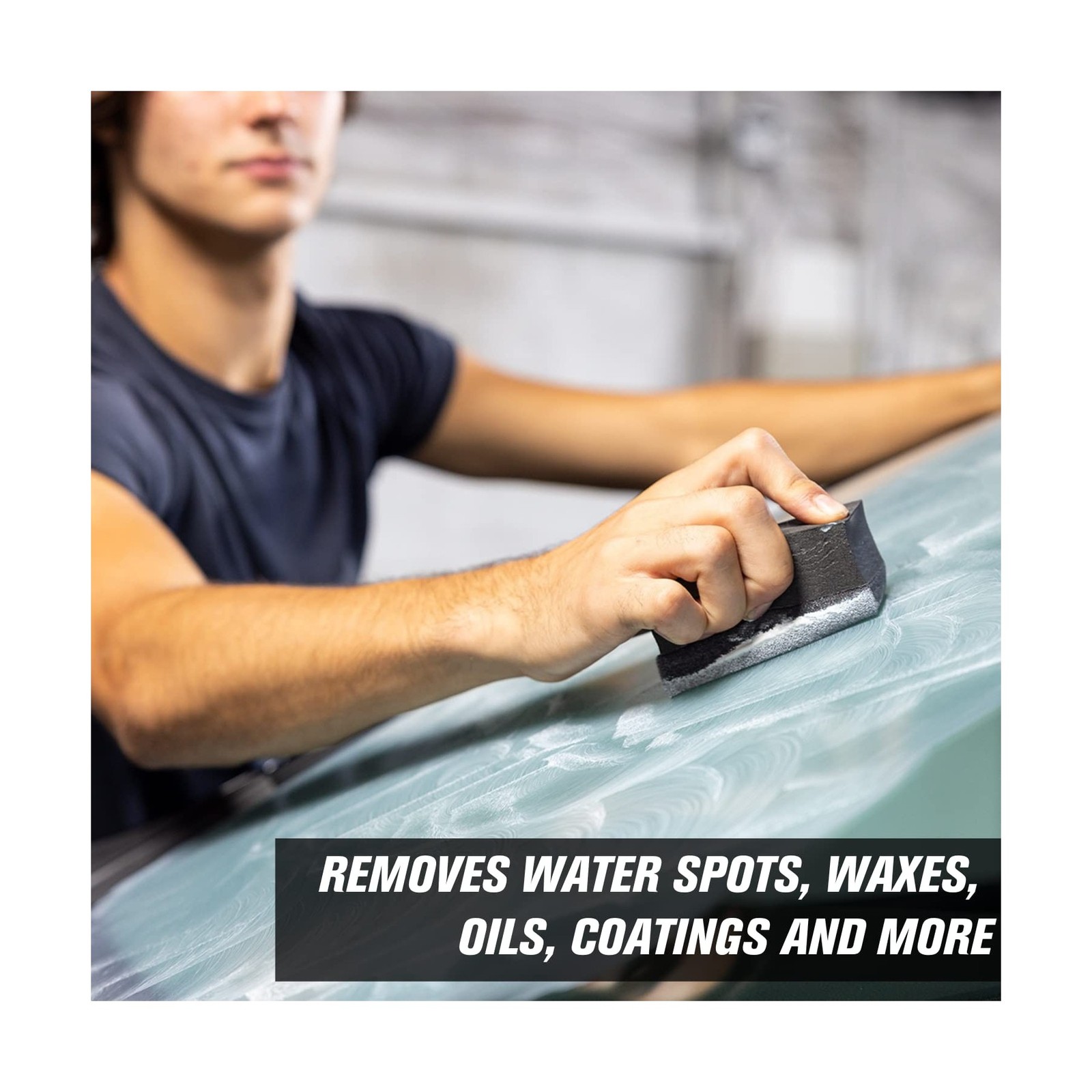 Invisible Glass 91411 Glass Stripper – Hard Water Spot Remover – Str