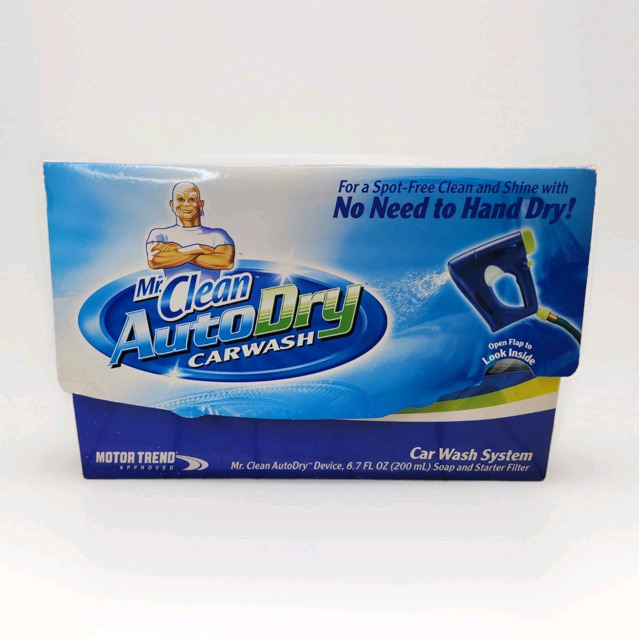 2003 Mr. Clean Auto Dry Car Wash System Device Starter Soap & Filter