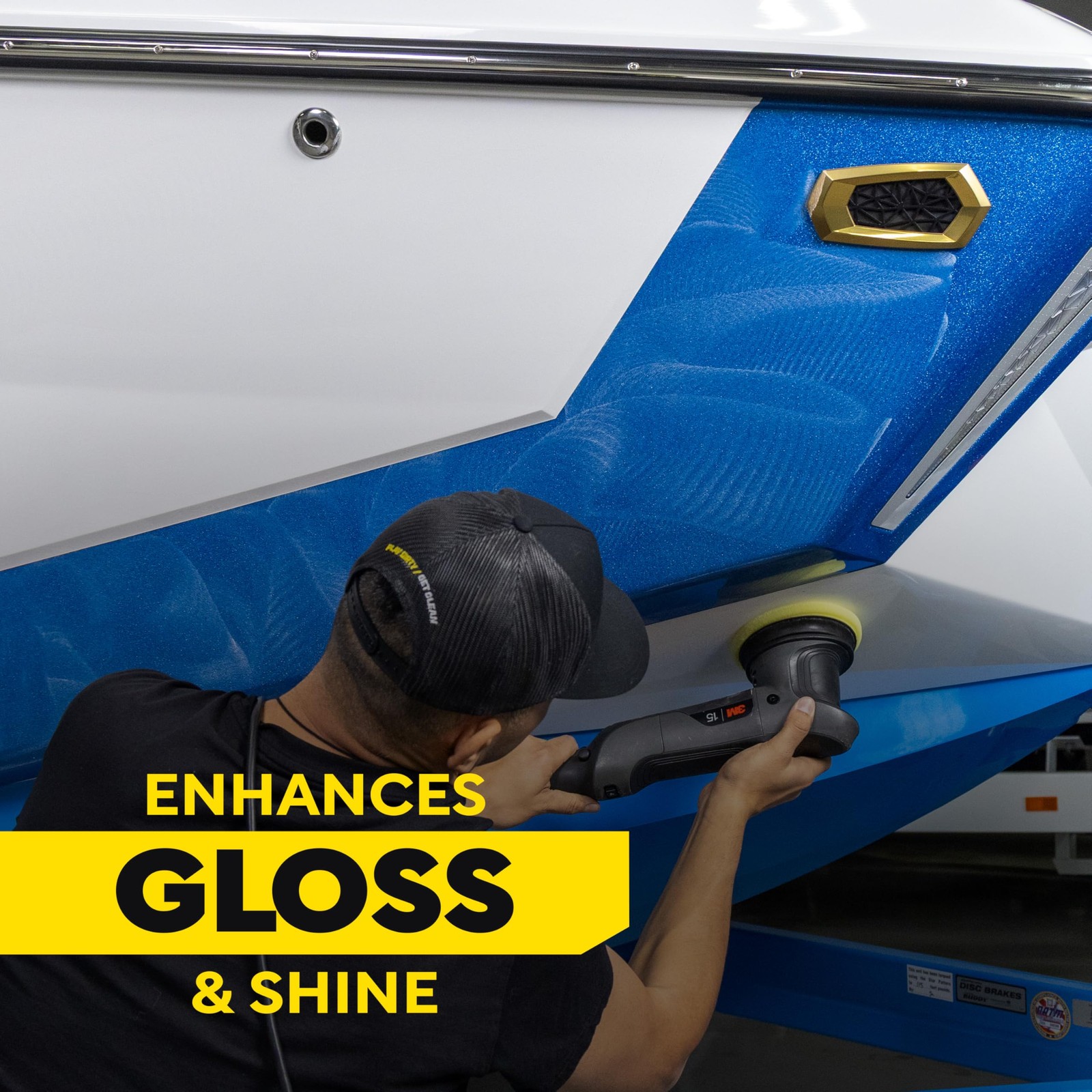 Meguiar’s M4965 Marine/RV Fiberglass Restoration 1 Count (Pack of 1), Factory