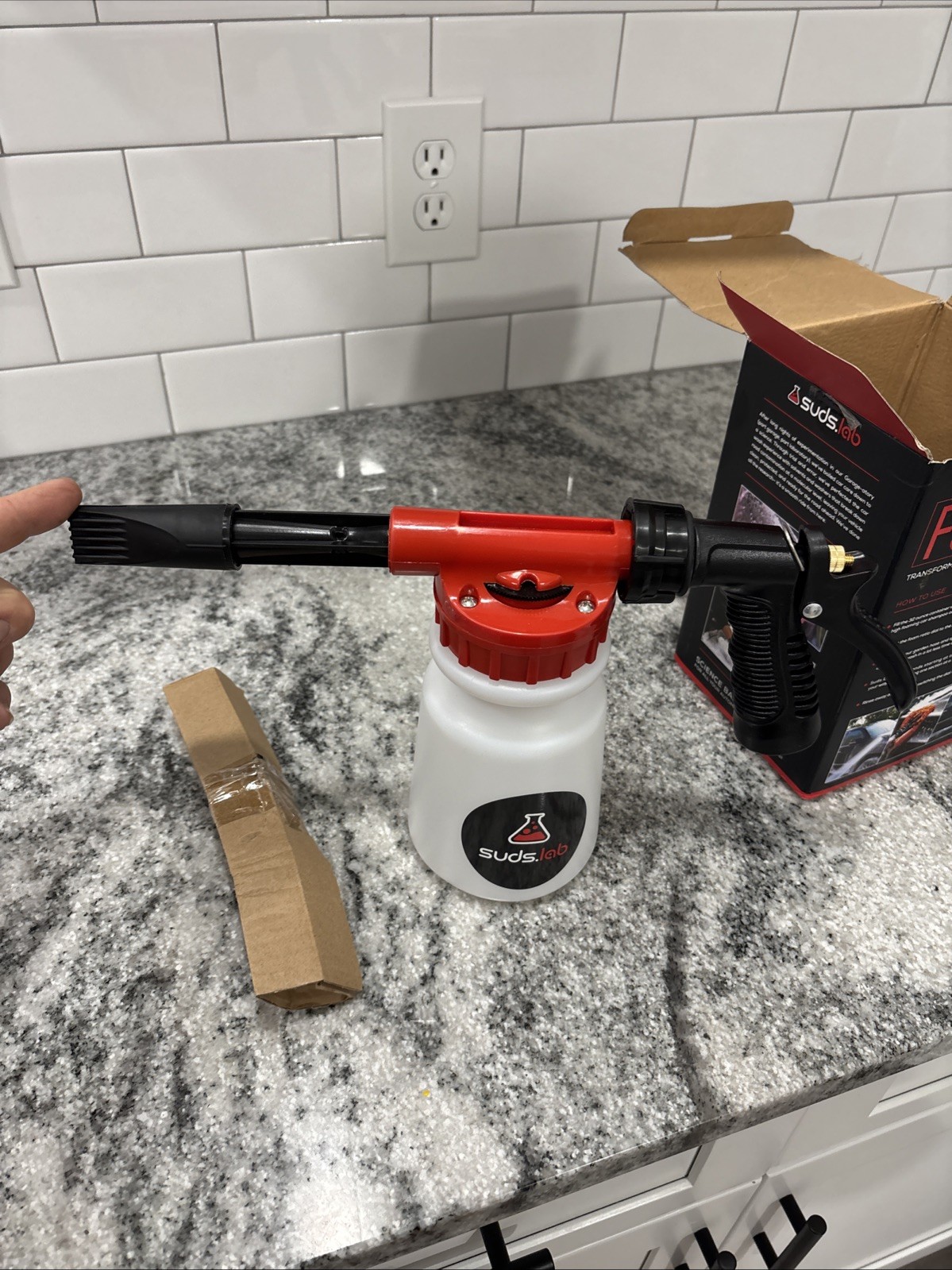 Suds Lab F3 Professional Foam Gun – Ultimate Cleaning Solution for Home and Car