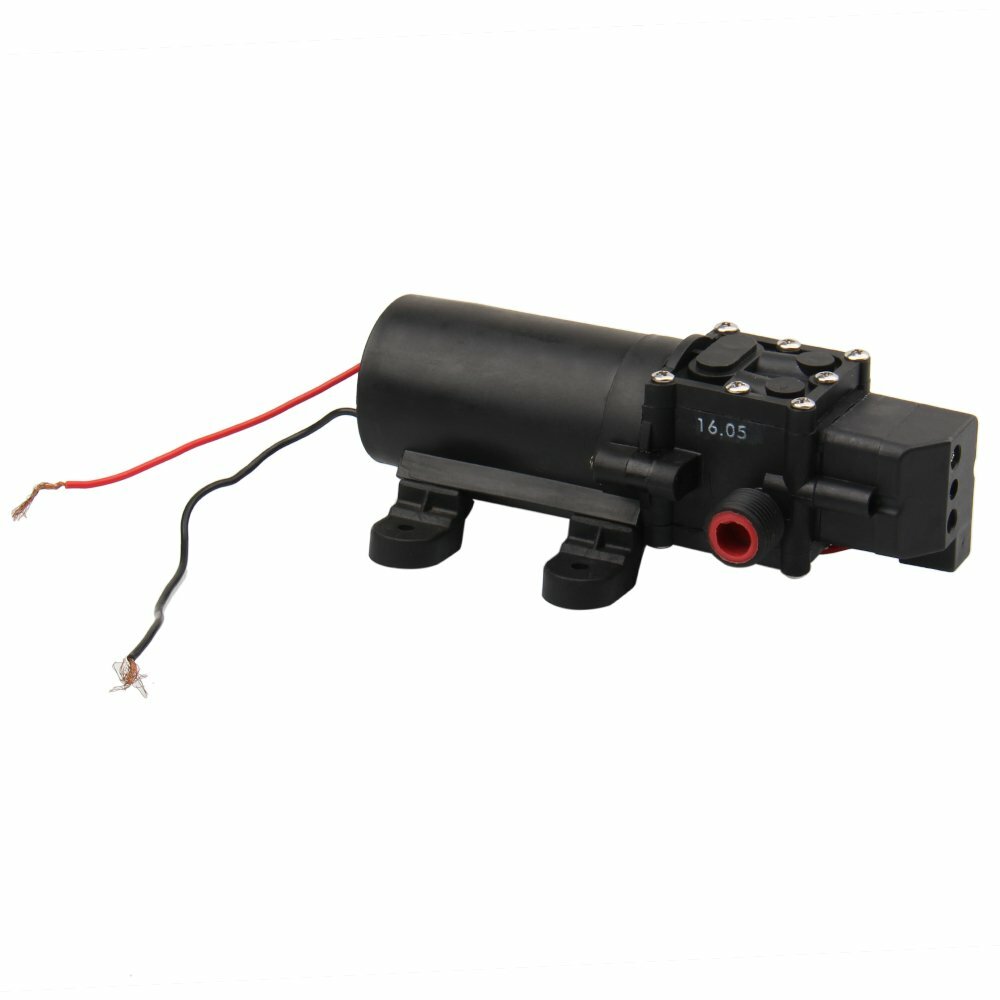 12V 80W Portable130 PSI High Pressure Car Electric Washer Hose Wash Pump Kit US