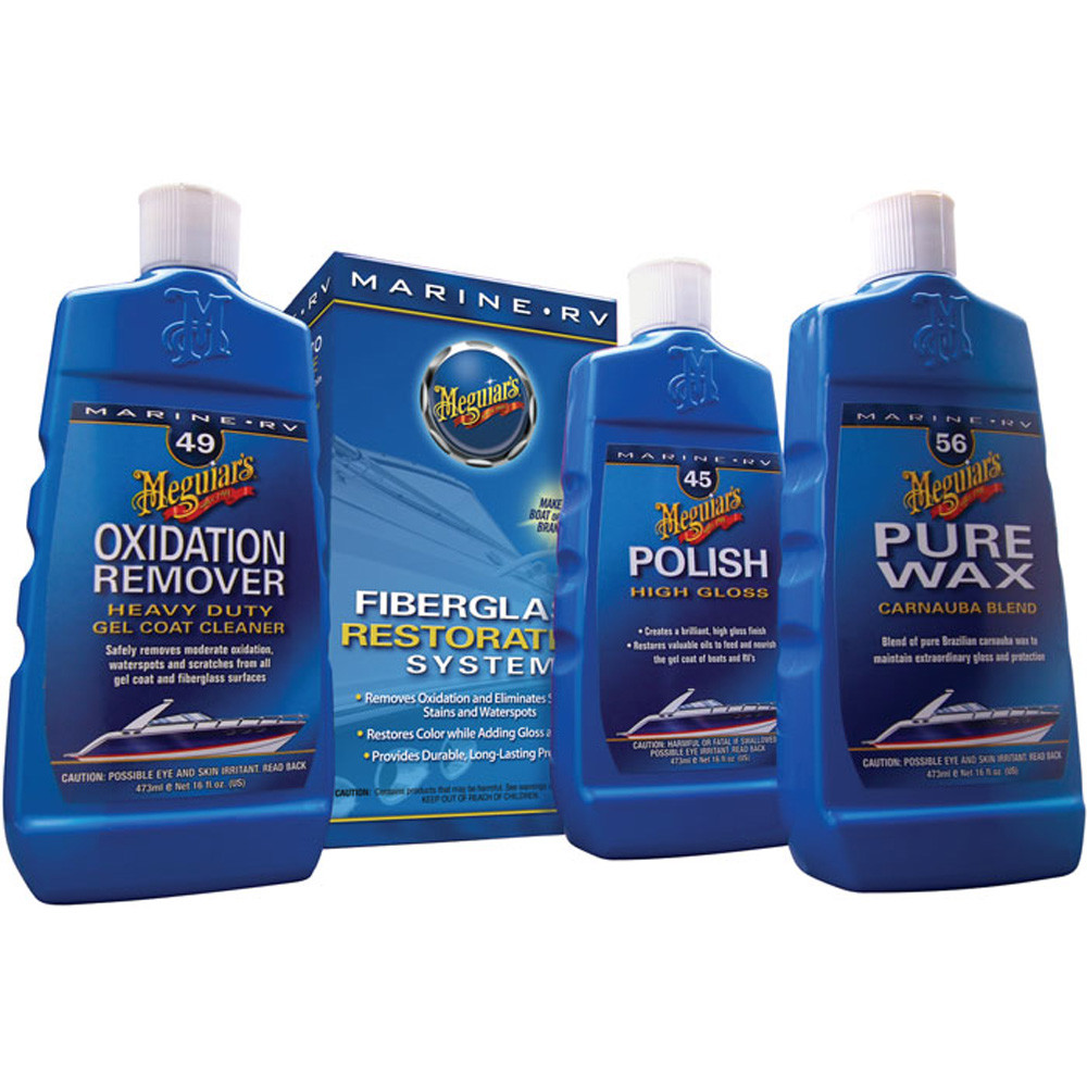 Meguiar’s MG Fiberglass Oxidation Removal Kit