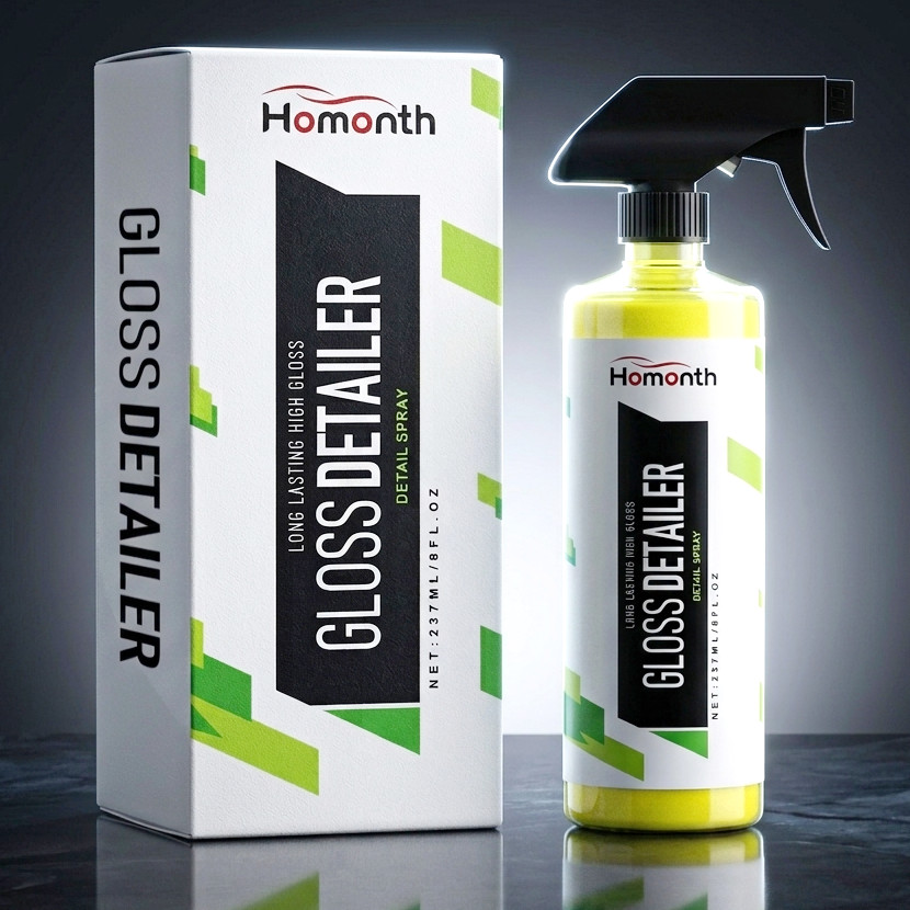 Ceramic Car Coating Spray Wax Quick Topcoat Detailer Hydrophobic Polish 8fl oz