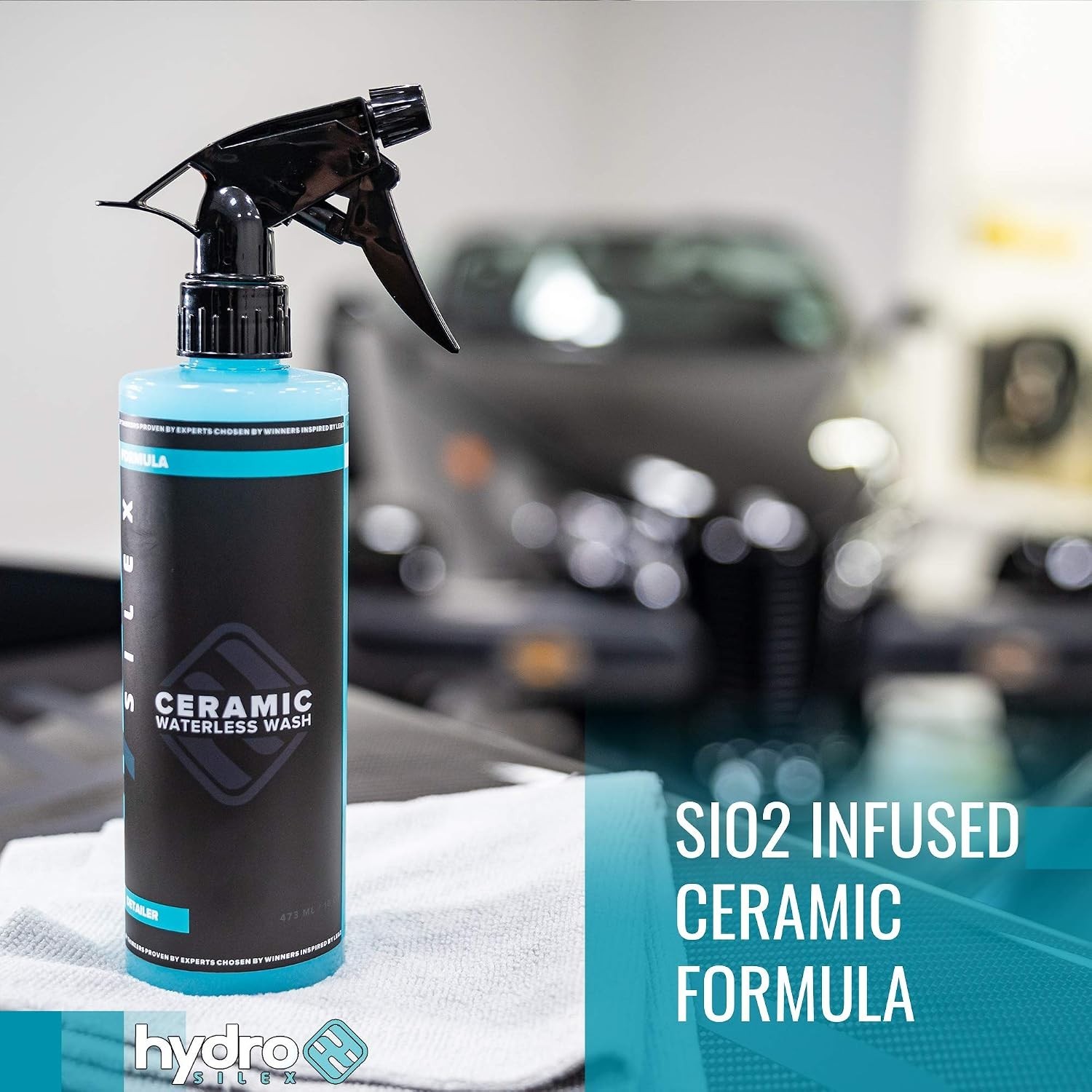 Ultra-Slick 16oz Waterless Car Wash for Easy Detailing – No Rinse Needed