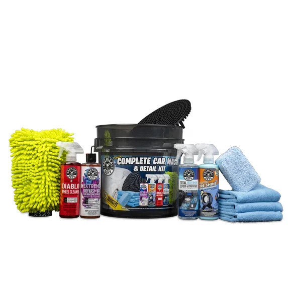 Chemical Guys 12 Piece Premium Complete Car Wash & Detail Kit