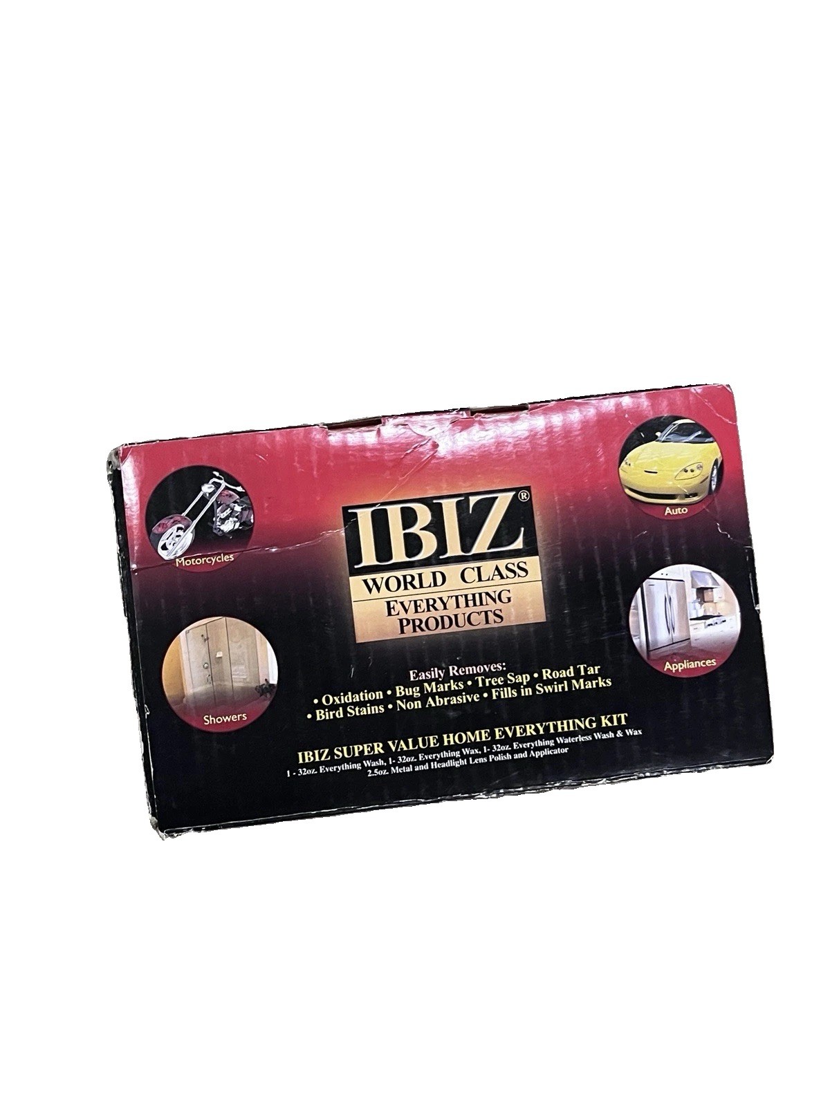 IBIZ World Class Everything Products Car Wash & Wax Polish NEW