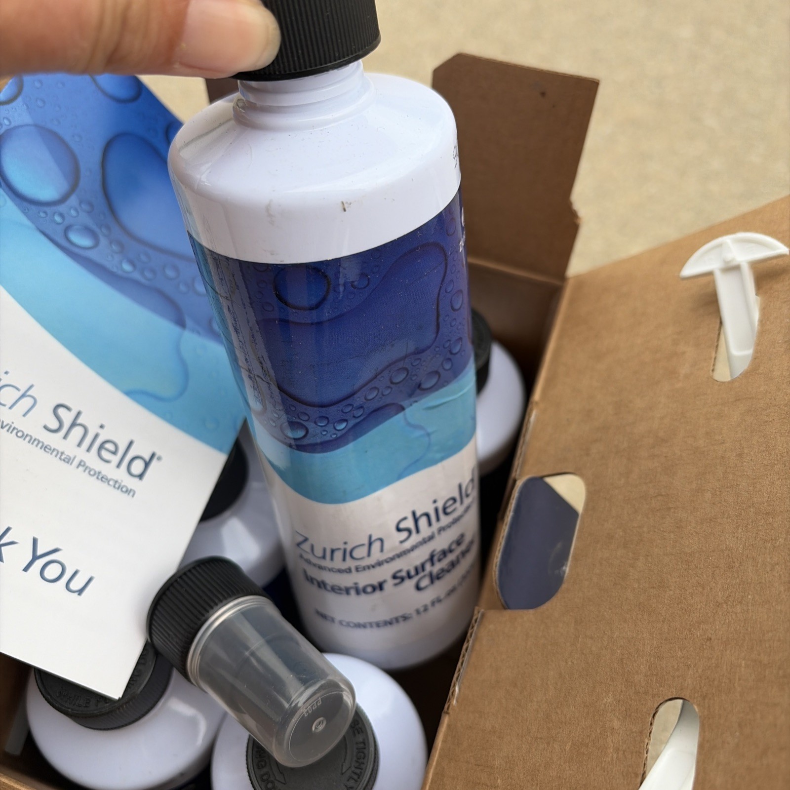 Zurich Shield Automotive Interior Exterior Customer Care Car Detail Kit