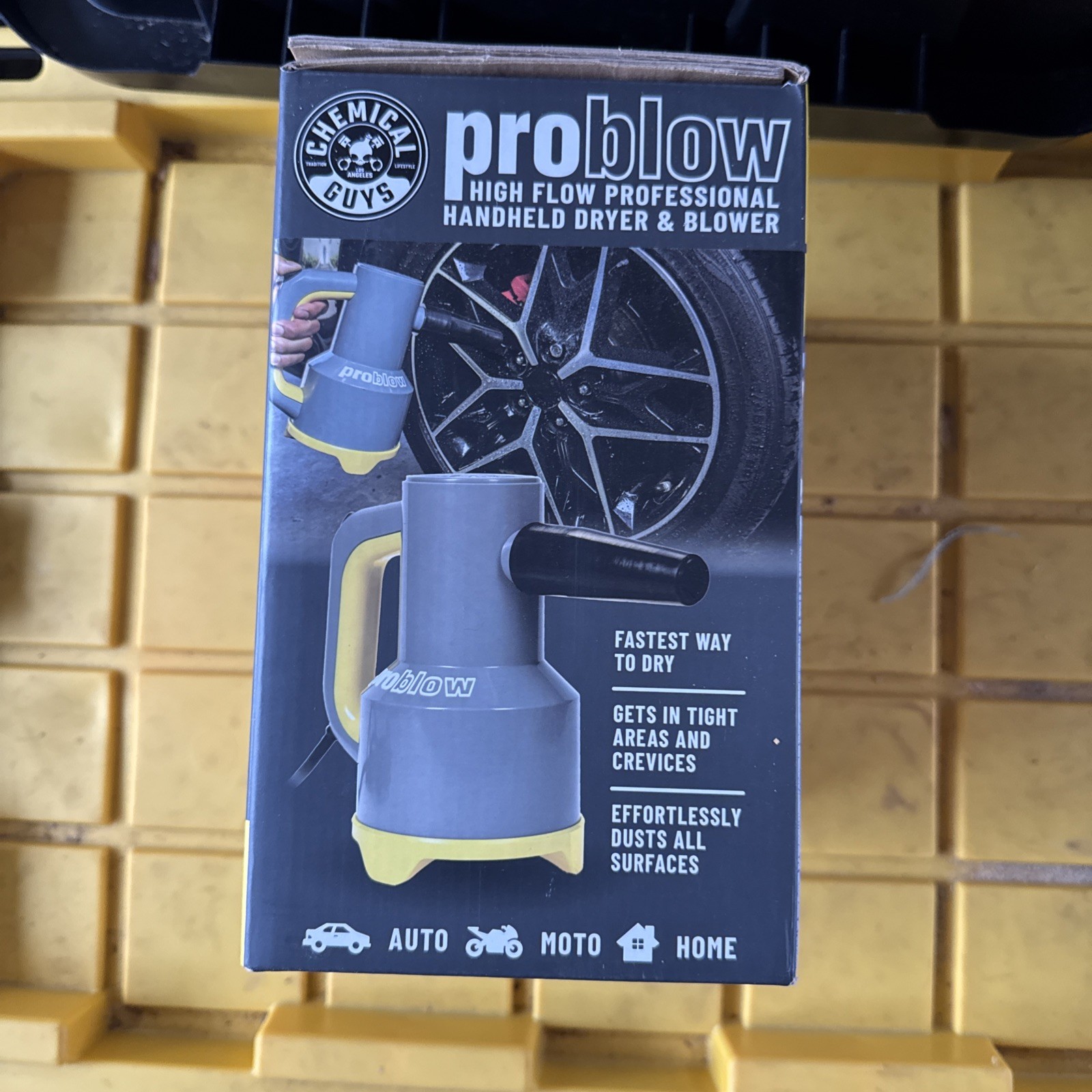 Chemical Guys ProBlow High Flow Professional Handheld Dryer And Blower NIB