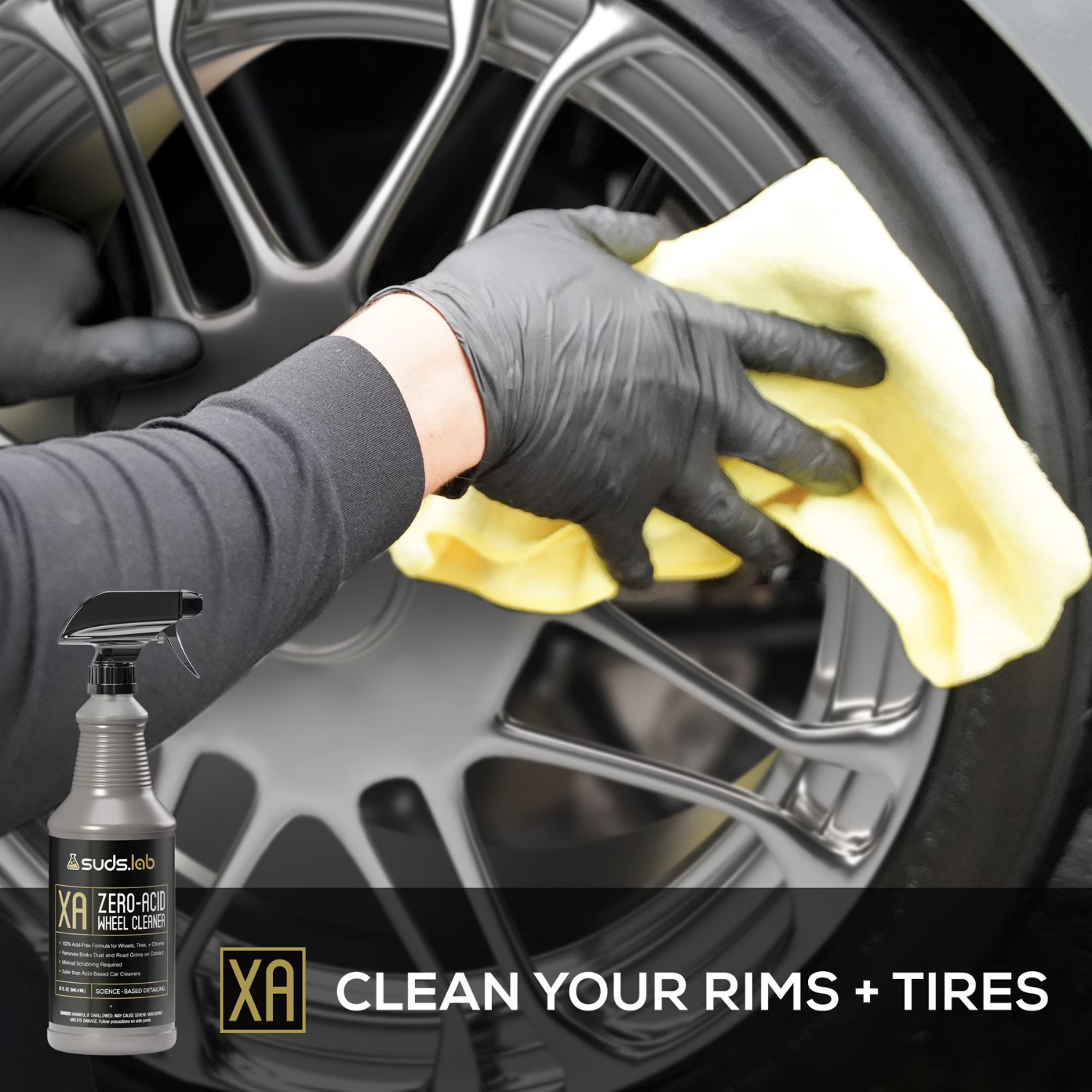 Suds Lab Complete Car Cleaning Kit C2 Combo Wash including D3, N2, XA, and CP