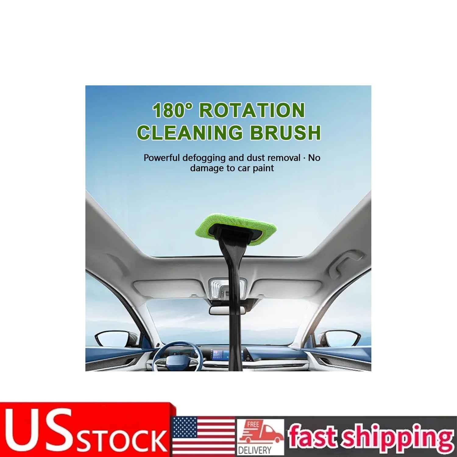 New Multifunctional Car Wash Brush For Universal for Cars, Trucks, SUVs, RVs US