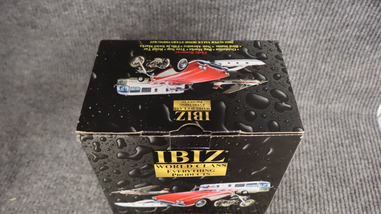 IBIZ World Class Everything Products Car Wash & Wax Polish Kit Set NIB USA Made
