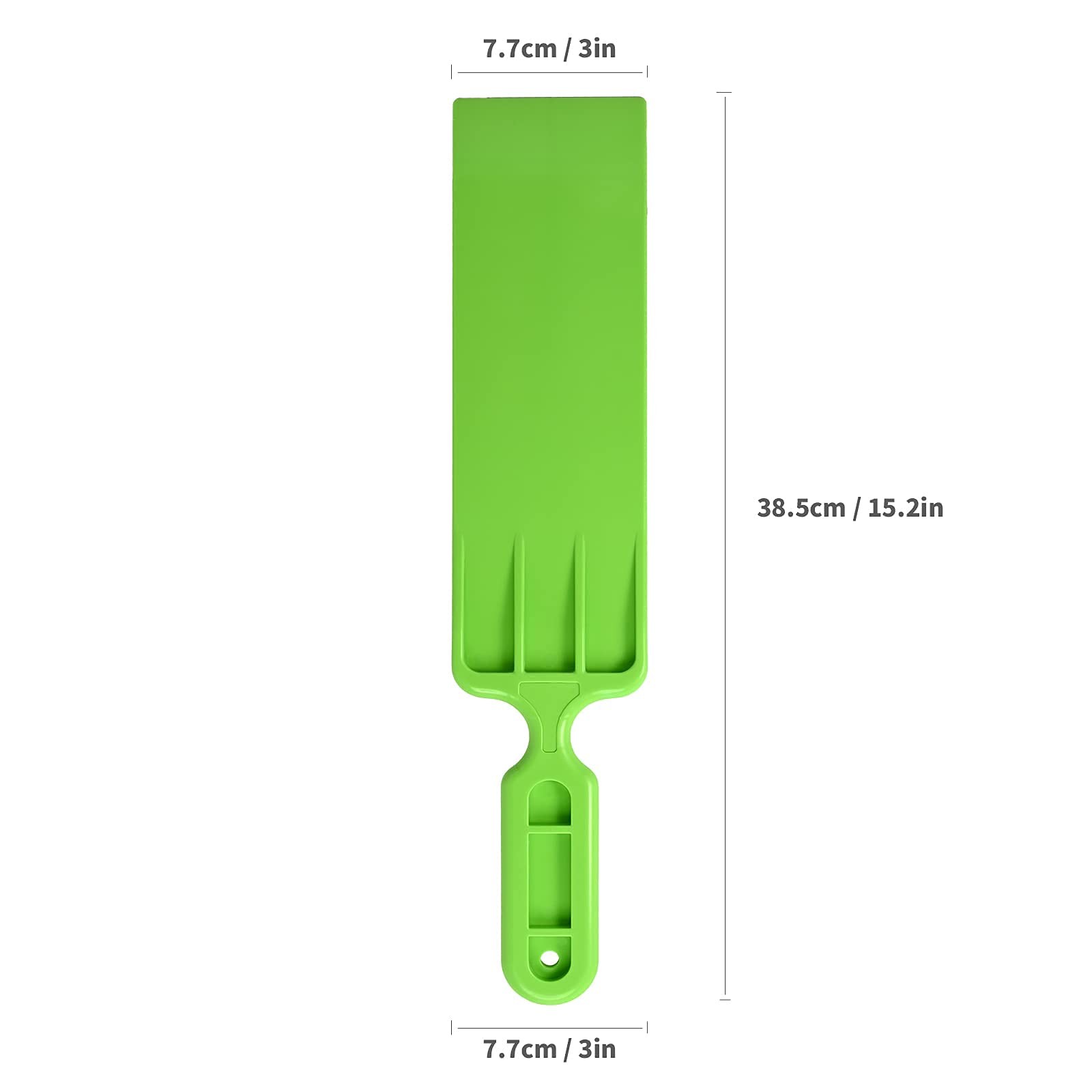 NEWISHTOOL Long Reach Auto Bulldozer Squeegee, Mini Paddle Scrubber for Green