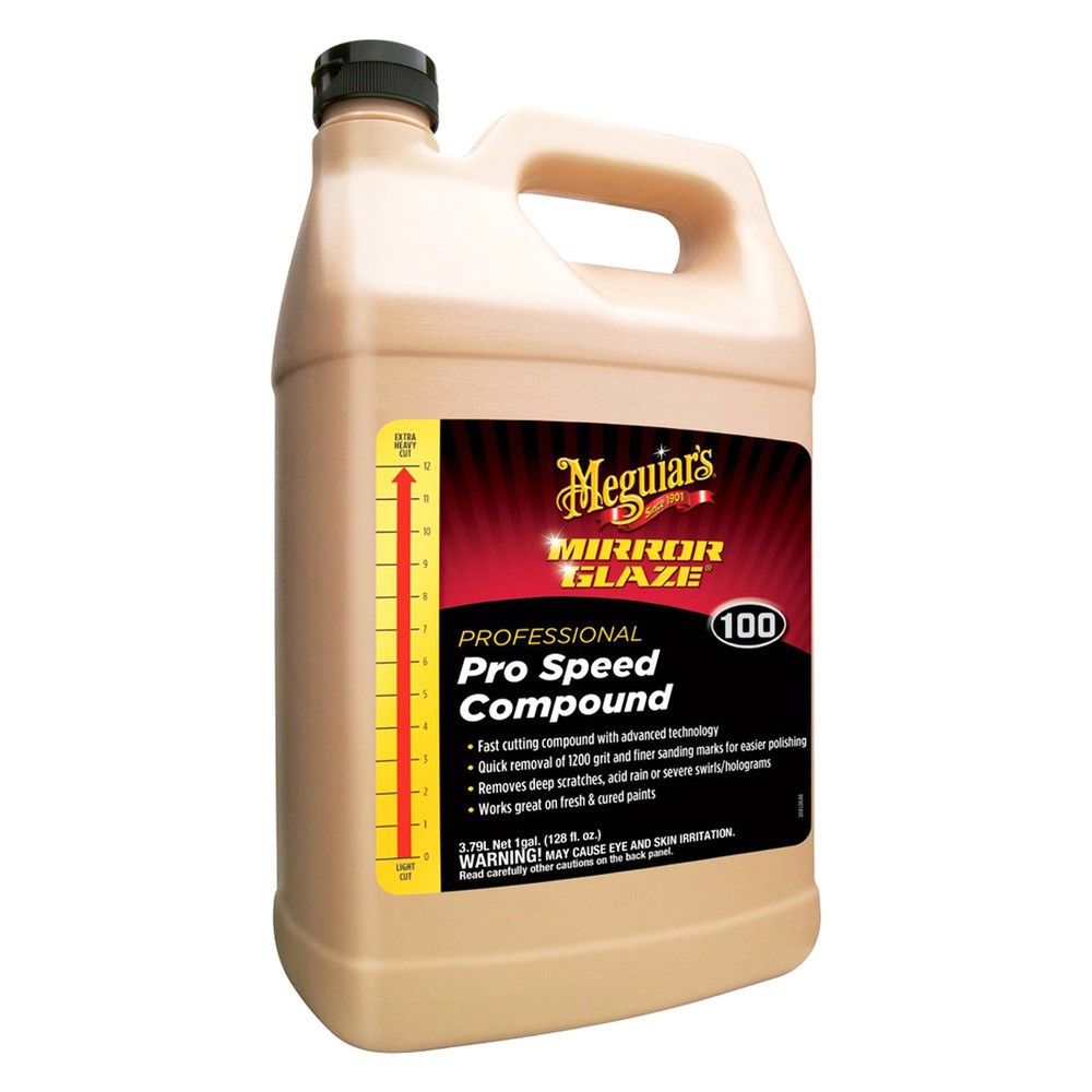 Meguiars M10001 Mirror Glaze Pro Speed 1 gal. Refill Compound