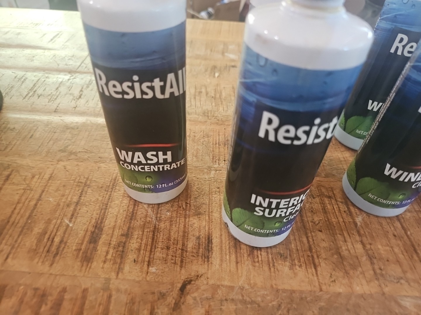 ResistAll NG Customer Care Kit Vehicle Car Cleaner Renewer Protector 10 bottles