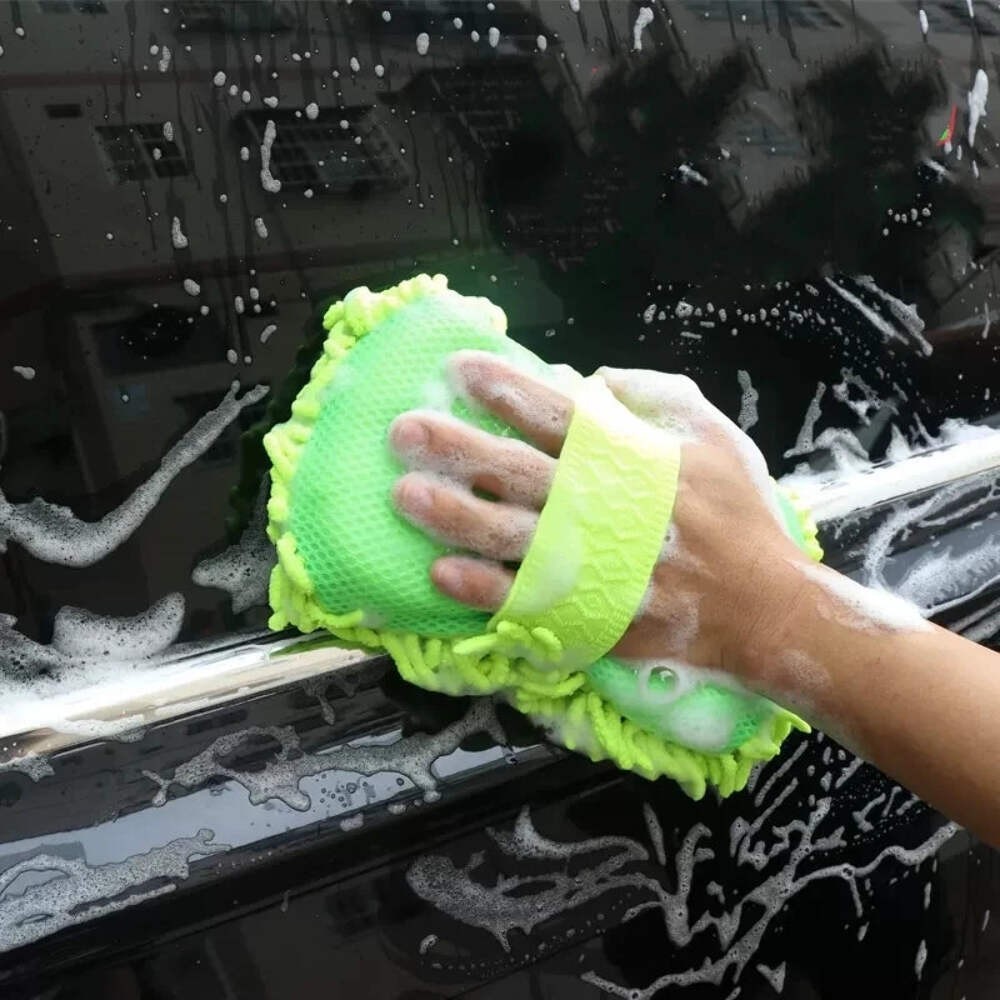 Microfiber Car Care Wash Sponge Cleaning Car Detailing Washing