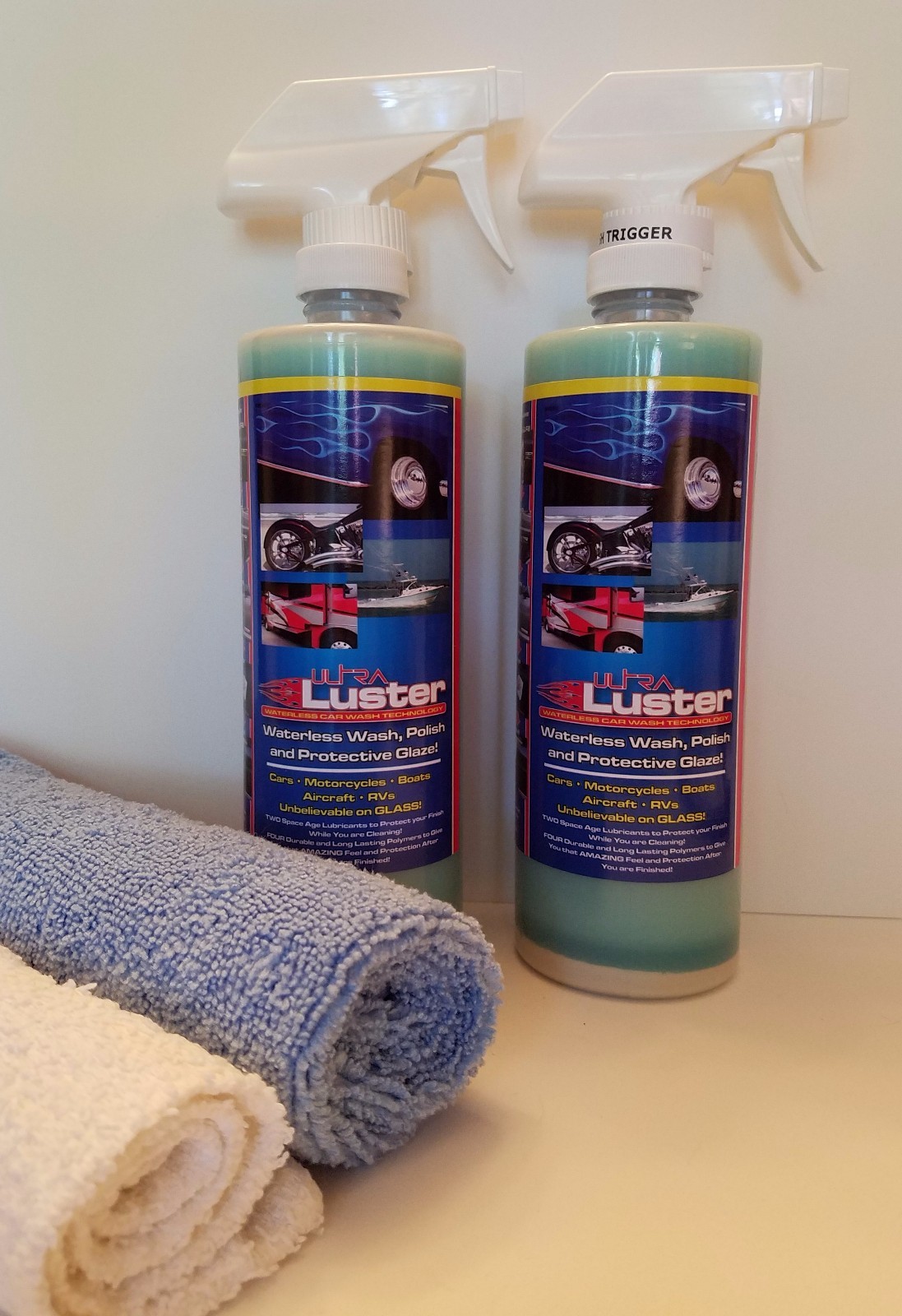 UltraLuster Waterless Car Wash n’ Polish – 2 Pack