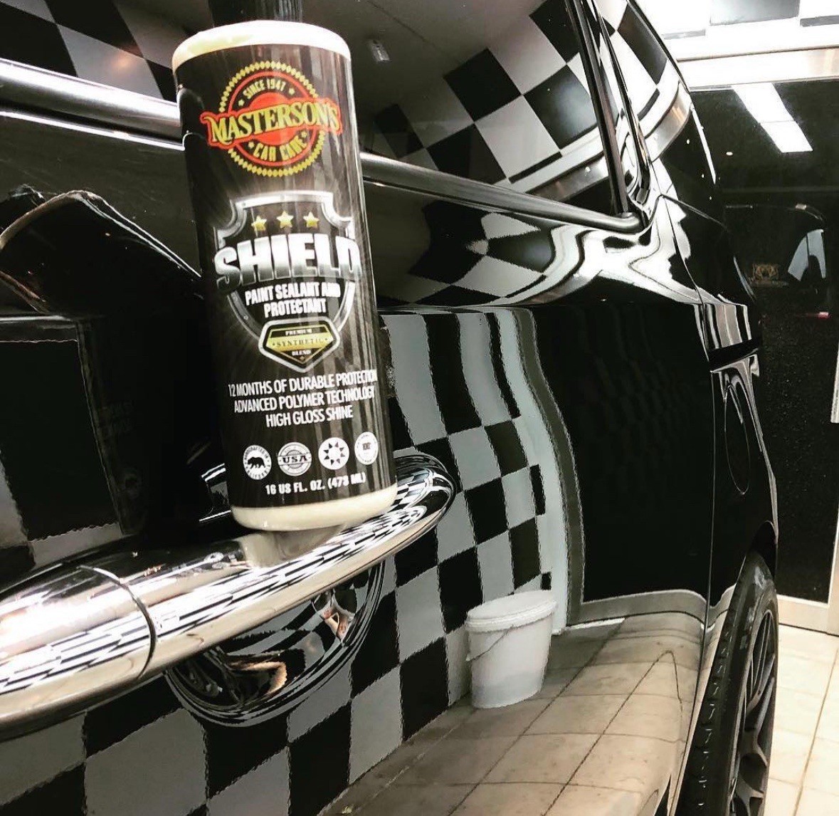 Masterson’s Car Care Shield Paint Sealant & Protectant 16OZ Bottle