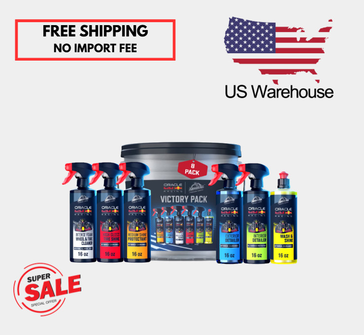 SALE Armor All Podium Series Victory Pack 8-Piece Car Detailing Kit
