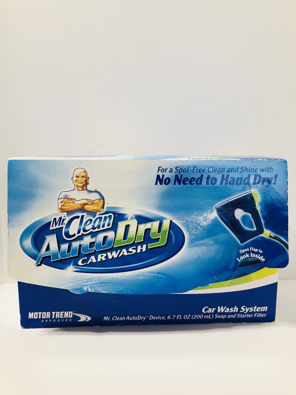 Mr Clean Auto Dry Car Wash System Device Soap And Starter Filter Spot Free