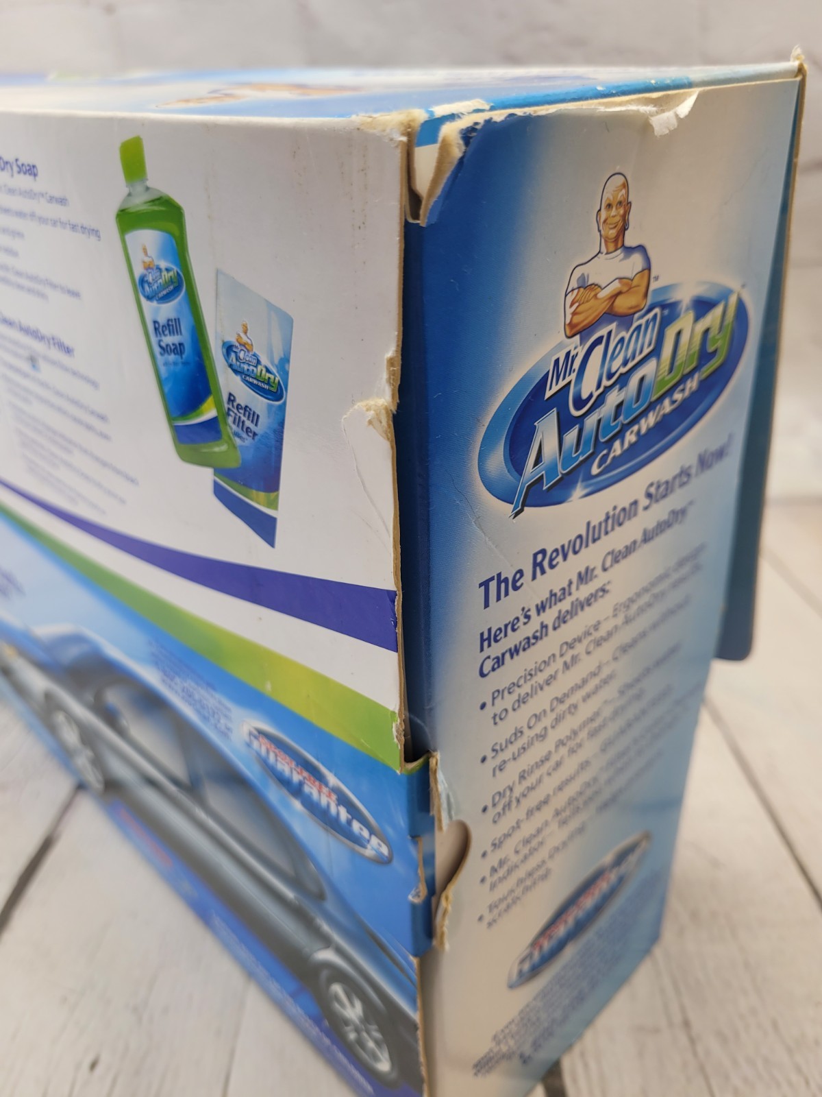 2003 Mr. Clean Auto Dry Car Wash System Device Starter Soap & Filter