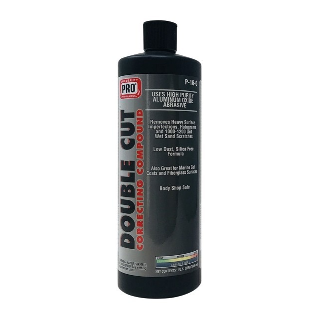 DOUBLE CUT CORRECTING COMPOUND, AGGRESIVE CUTTING COMPOUND